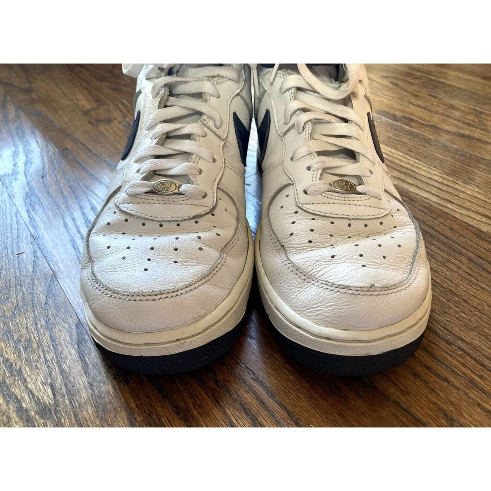 Nike VINTAGE Nike Air Force 1 High Mens Size 9.5 White 20th Anniversary 624038-142 Sneakers Size US 10 / EU 43 - 6 Thumbnail