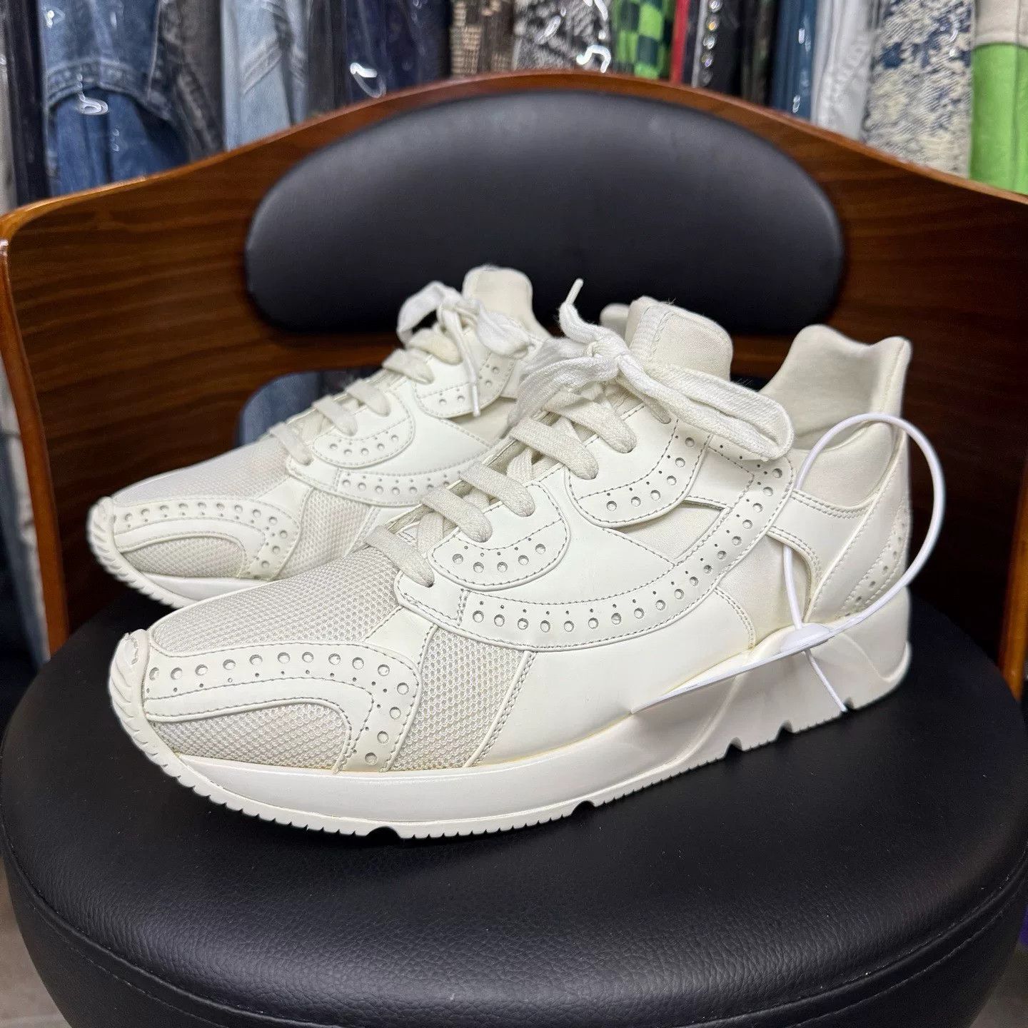 Dior Dior White Lowtop Sneakers 40 Men Size US 7.5 / EU 40-41 - 1 Thumbnail