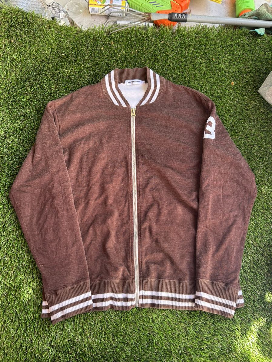 Bape Vintage 2000s BAPE NIGO Embroidered Track Zip Up Jacket Size US XL / EU 56 / 4 - 4 Thumbnail