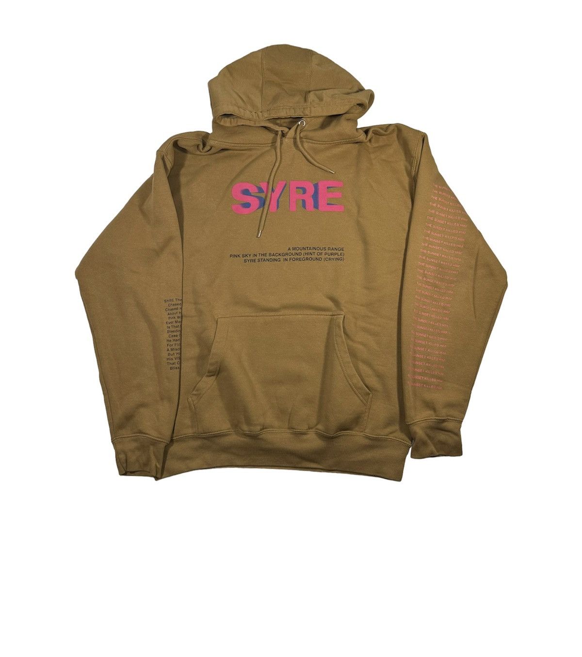 Syre tan hoodie online