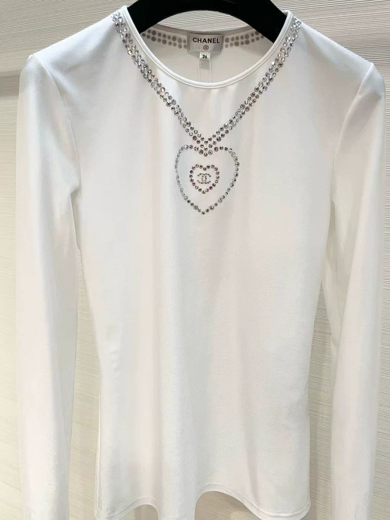 Chanel Chanel Love long sleeves and bottom long sleeves Nextarrow- Size XS / US 0-2 / IT 36-38 - 3 Thumbnail