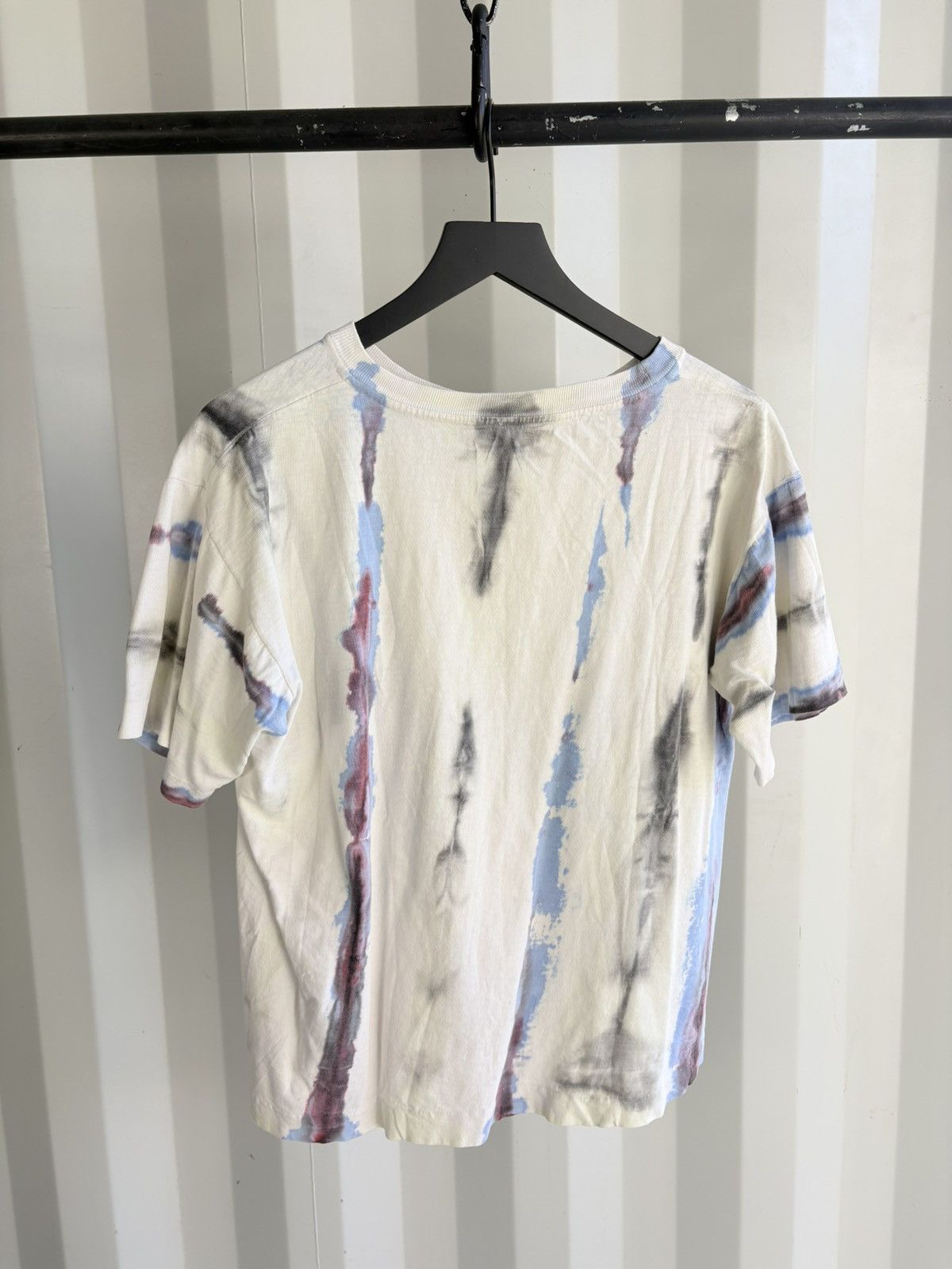 Vintage Vintage Tie Dye Blank Shirt Distressed Fade Grunge Boxy Band Size US M / EU 48-50 / 2 - 3 Thumbnail