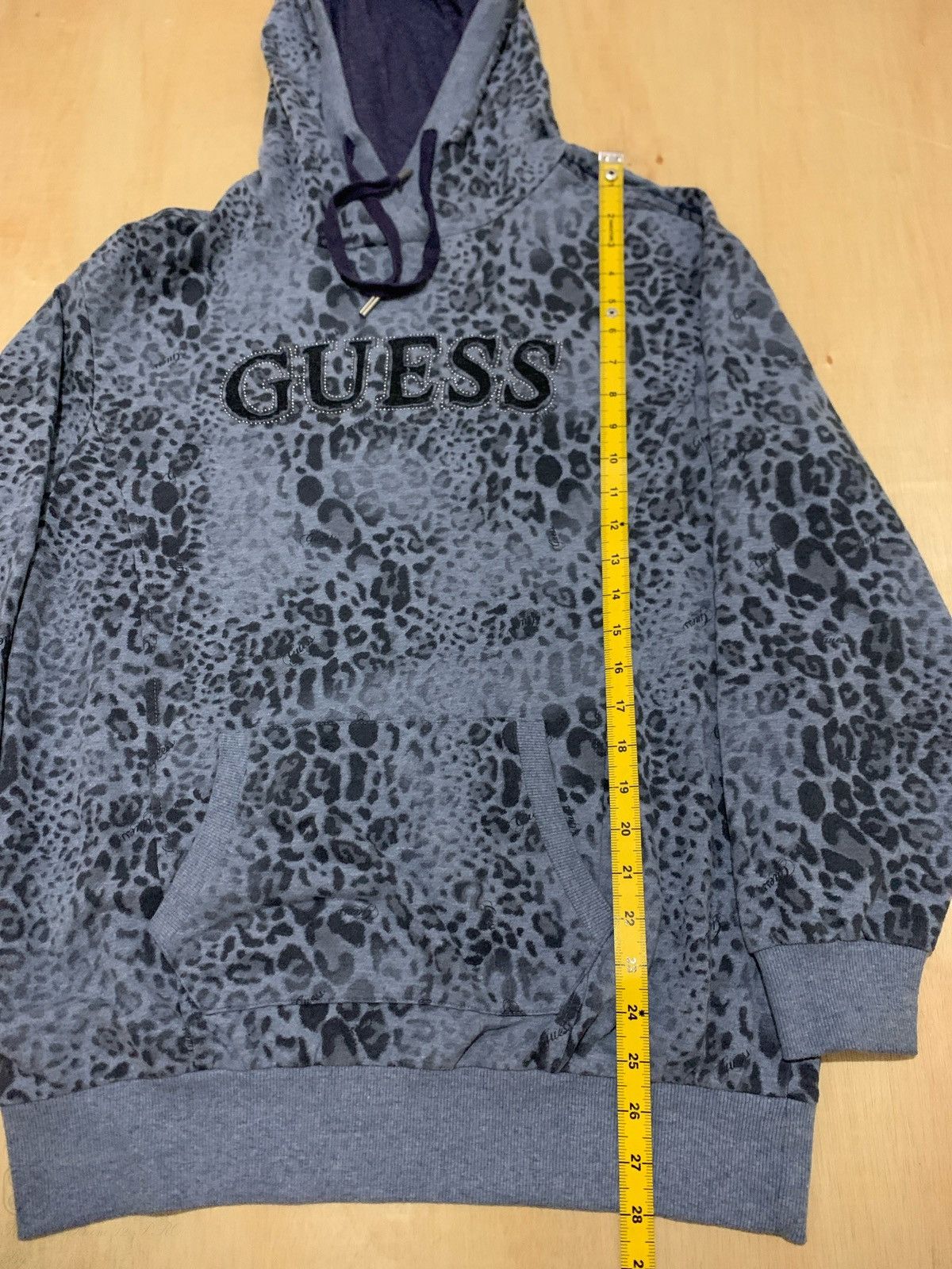 Guess × Japanese Brand Guess Leopard Style Hoodie Size US M / EU 48-50 / 2 - 11 Thumbnail