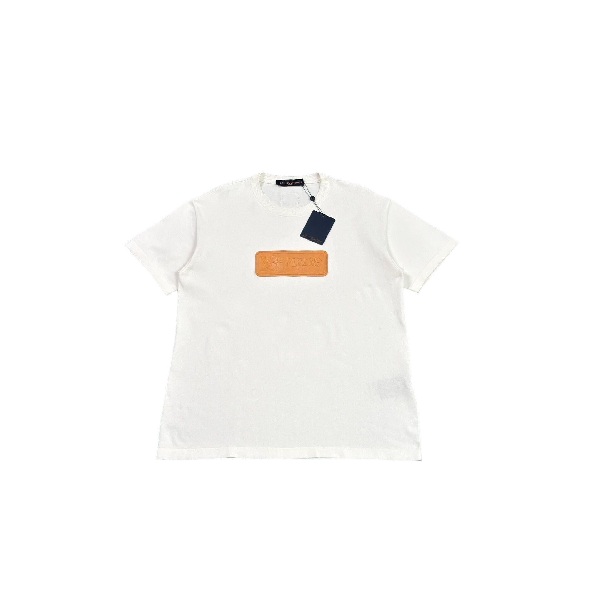 Louis Vuitton Louis Vuitton Leather Patch Knit T-Shirt US M Size US M / EU 48-50 / 2 - 1 Thumbnail