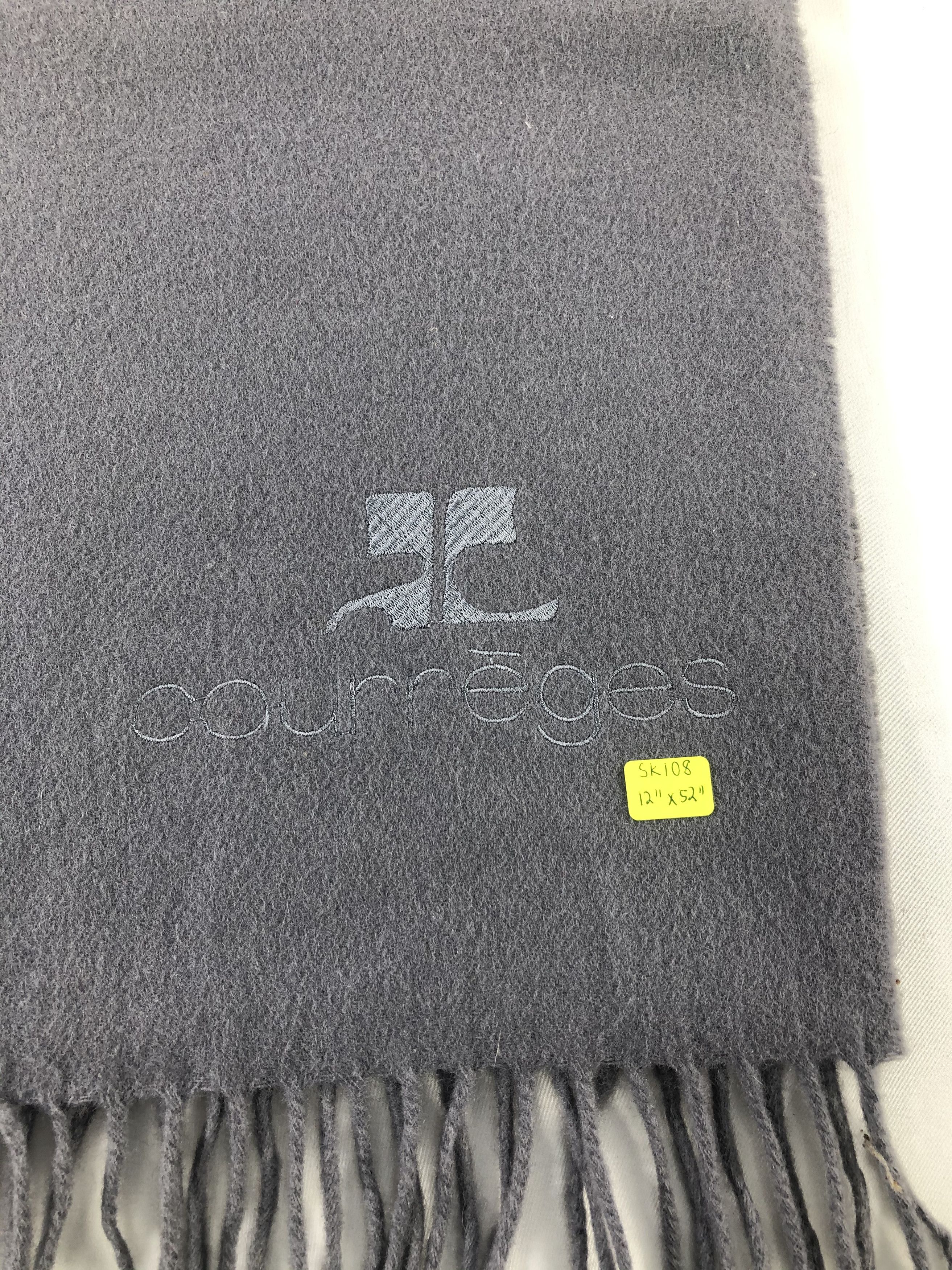 Courreges Courreges Scarf / Muffler / Neckwear Size ONE SIZE - 5 Thumbnail