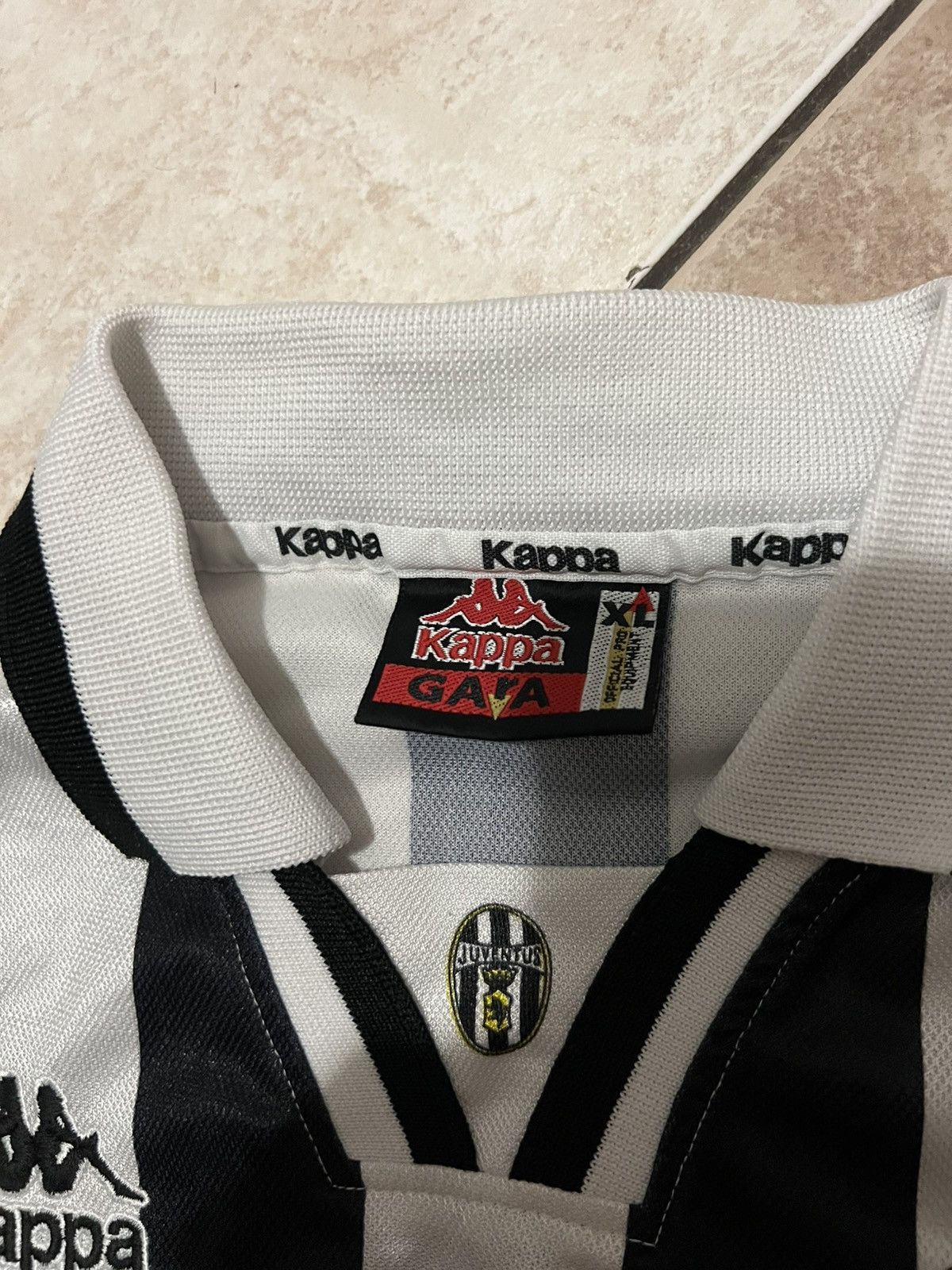 Kappa × Vintage Original Juventus 1995/96 home long-sleeved football jersey Size US XL / EU 56 / 4 - 4 Thumbnail
