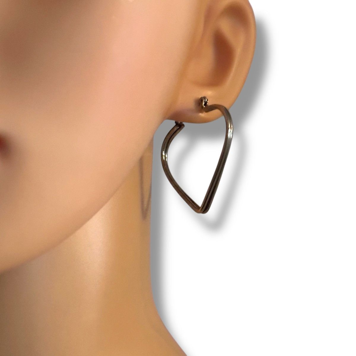 Other Sterling silver triangle hoop earrings Size ONE SIZE - 2 Thumbnail