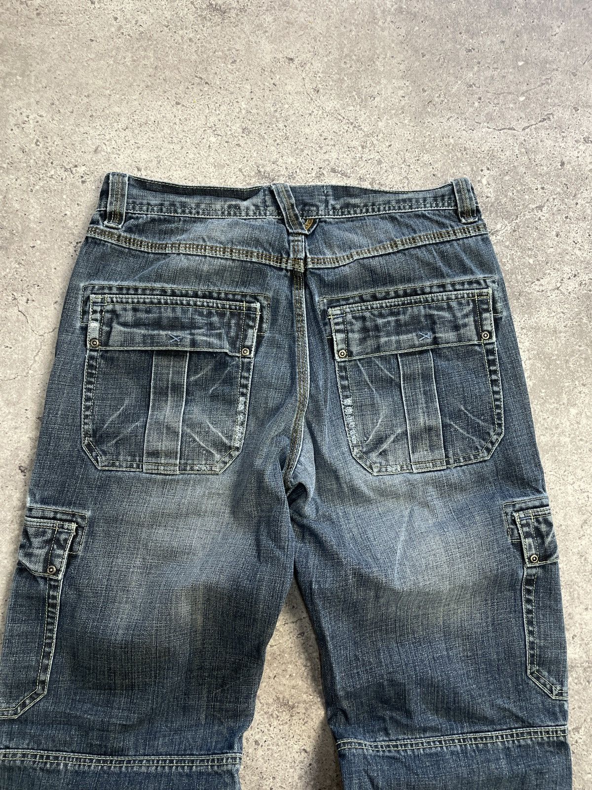 Diesel Vintage Junya Watanabe Balenciaga Style Distressed Jeans Size US 32 / EU 48 - 7 Thumbnail