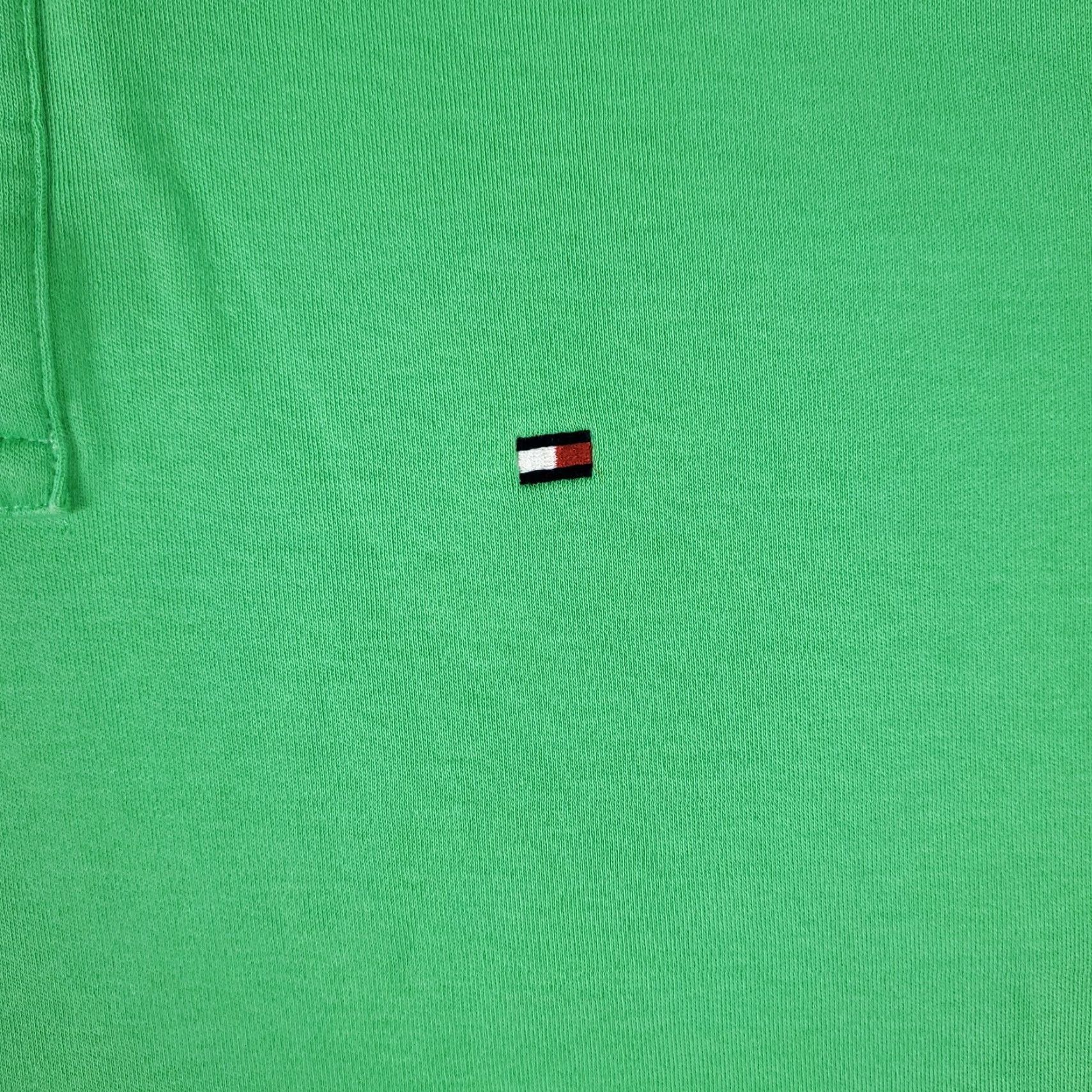 Tommy Hilfiger Tommy Hilfiger Polo Shirt Adult XL Green Casual Short Sleeve Mens Size US XL / EU 56 / 4 - 2 Thumbnail