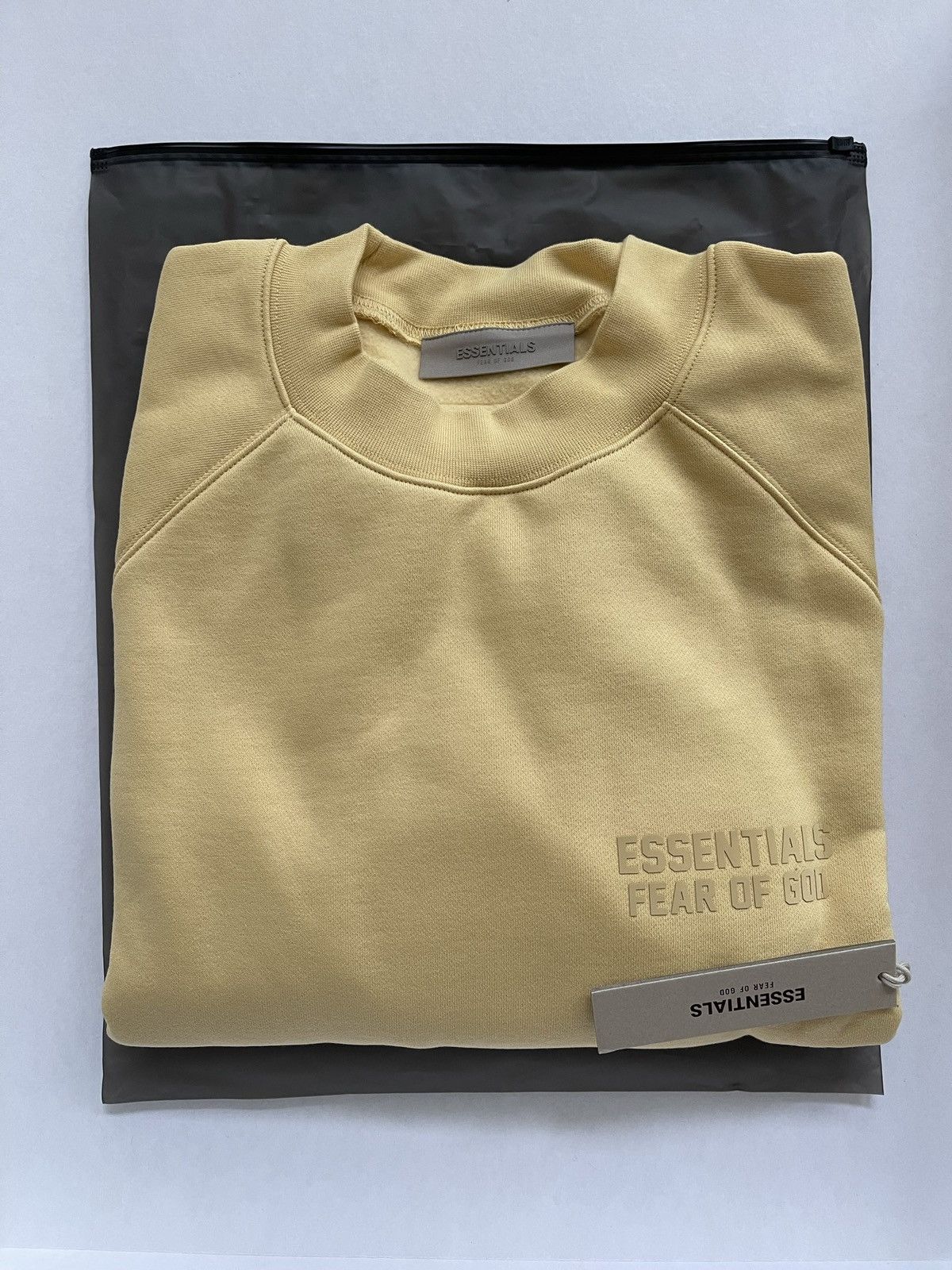 Fear of God Essentials Crewneck Sweatshirt Light Tuscan SS23