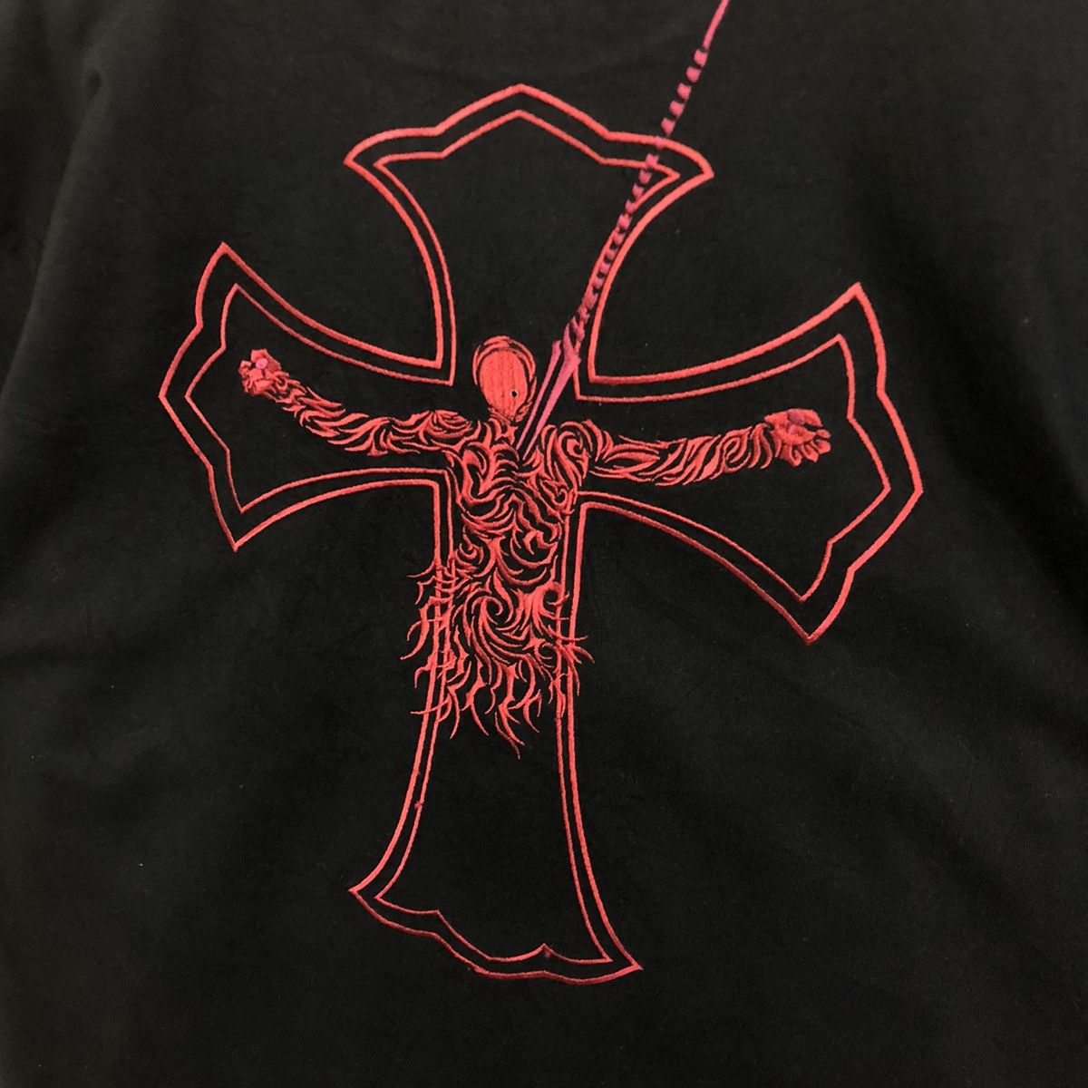 Anime × Japanese Brand Evangelion X Oriental Brand Anime Motive Backhitt Tshirt Size US XL / EU 56 / 4 - 4 Thumbnail