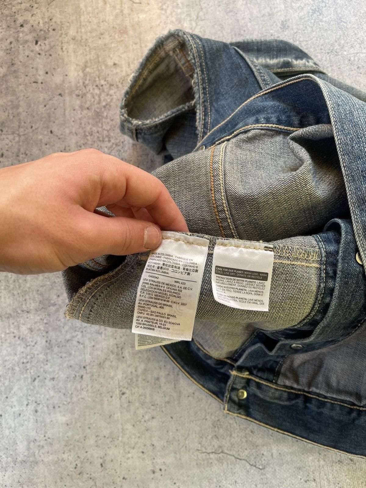 Levi's × Levi's Vintage Clothing × Vintage Vintage Levis vest denim USA size L Size US L / EU 52-54 / 3 - 9 Thumbnail