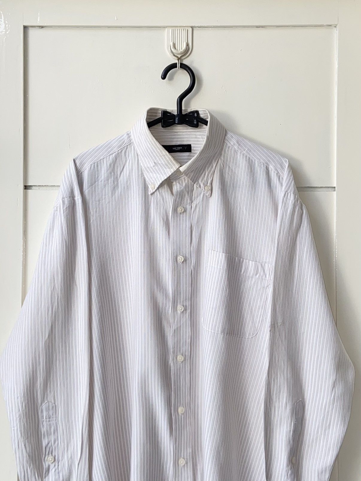 Yohji Yamamoto SACSNY Y’SACCS Striped Shirt Size US M / EU 48-50 / 2 - 2 Thumbnail