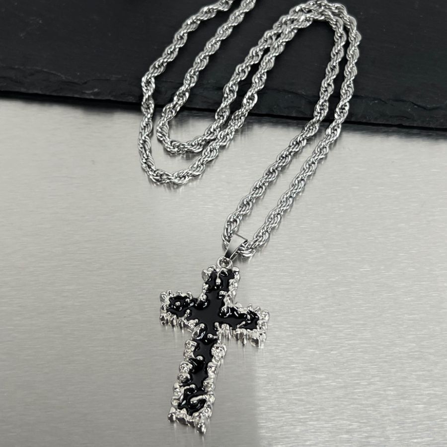 Other Cross Hip-hop STEAL! Y2K Chains Necklace Chain Size ONE SIZE - 3 Thumbnail
