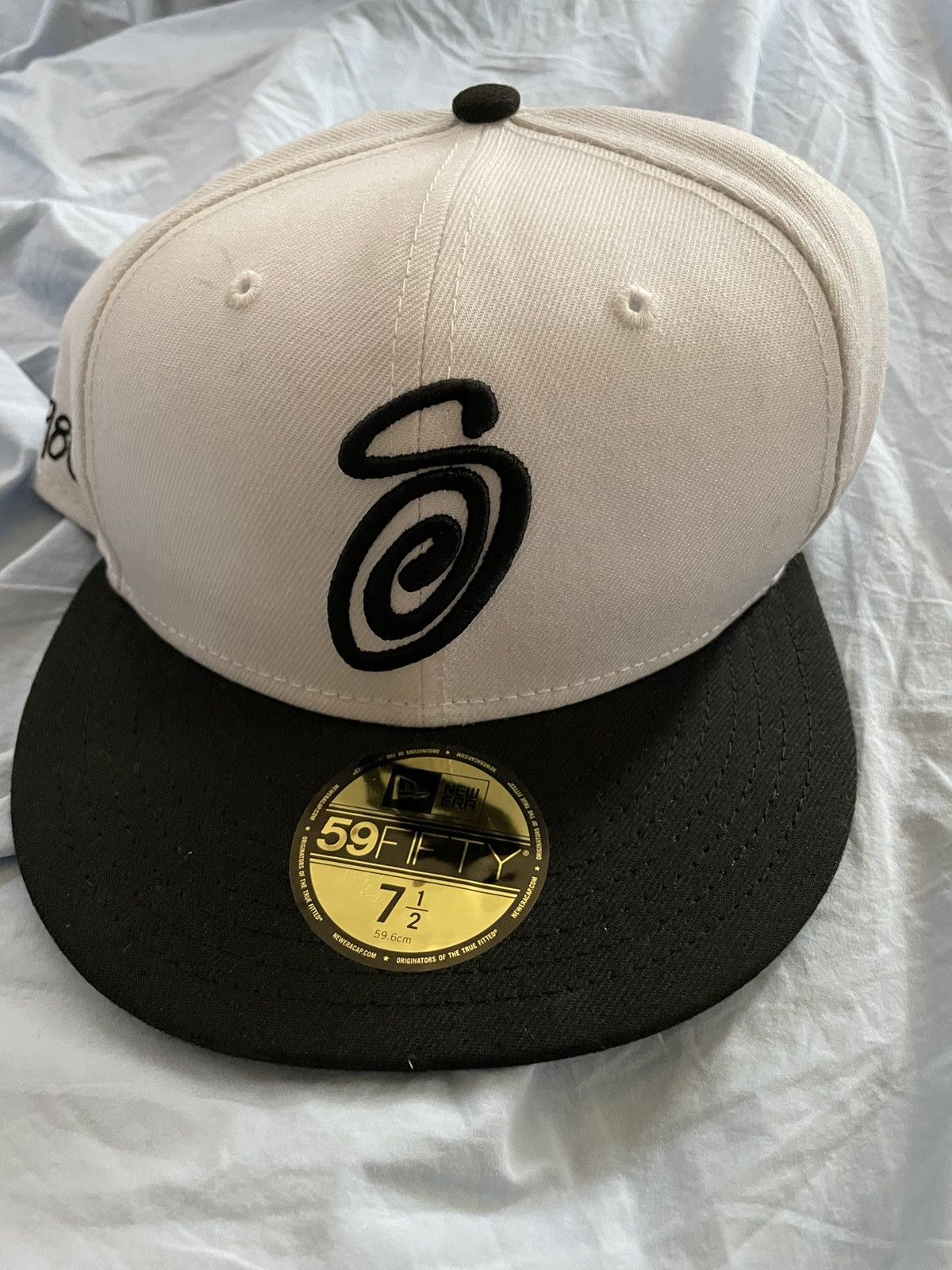 New Era × Stussy Curly S New Era 7 1/2 | Grailed