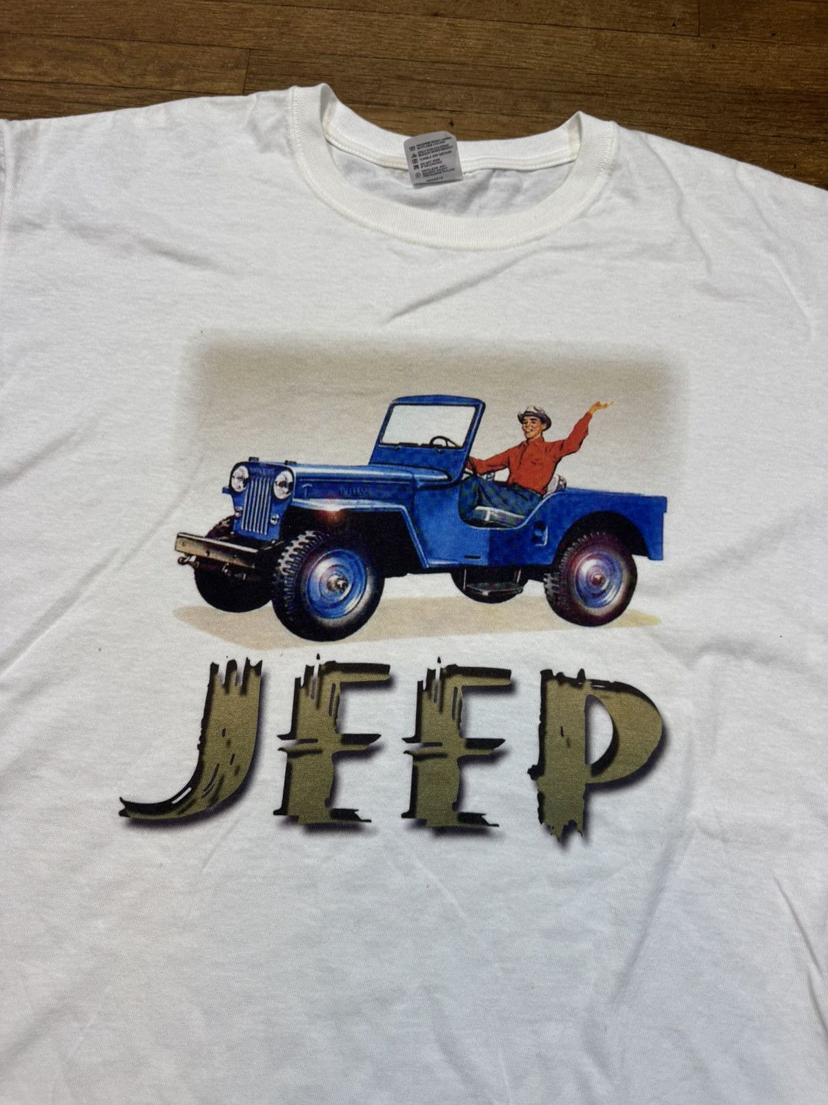 Jeep Vintage Jeep Shirt Size US XL / EU 56 / 4 - 3 Thumbnail