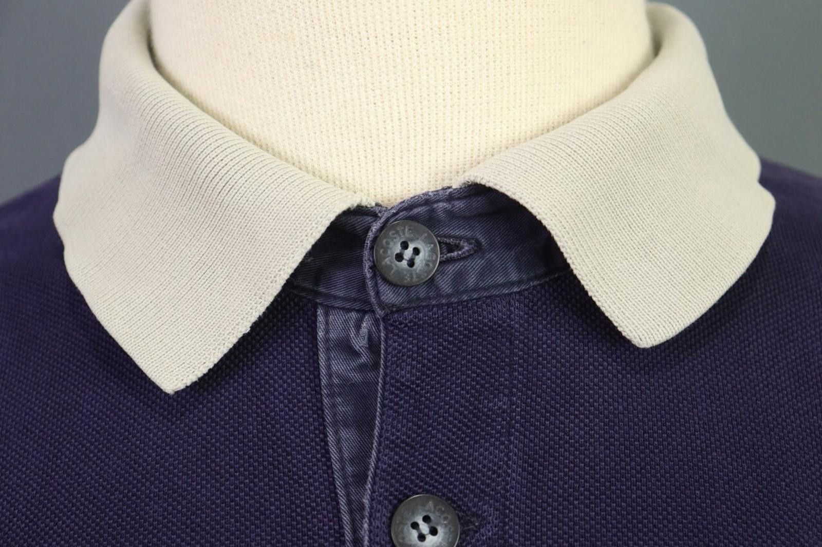 Lacoste Lacoste Multicolor Striped Polo Shirt Size 6 / XL Size US M / EU 48-50 / 2 - 3 Thumbnail
