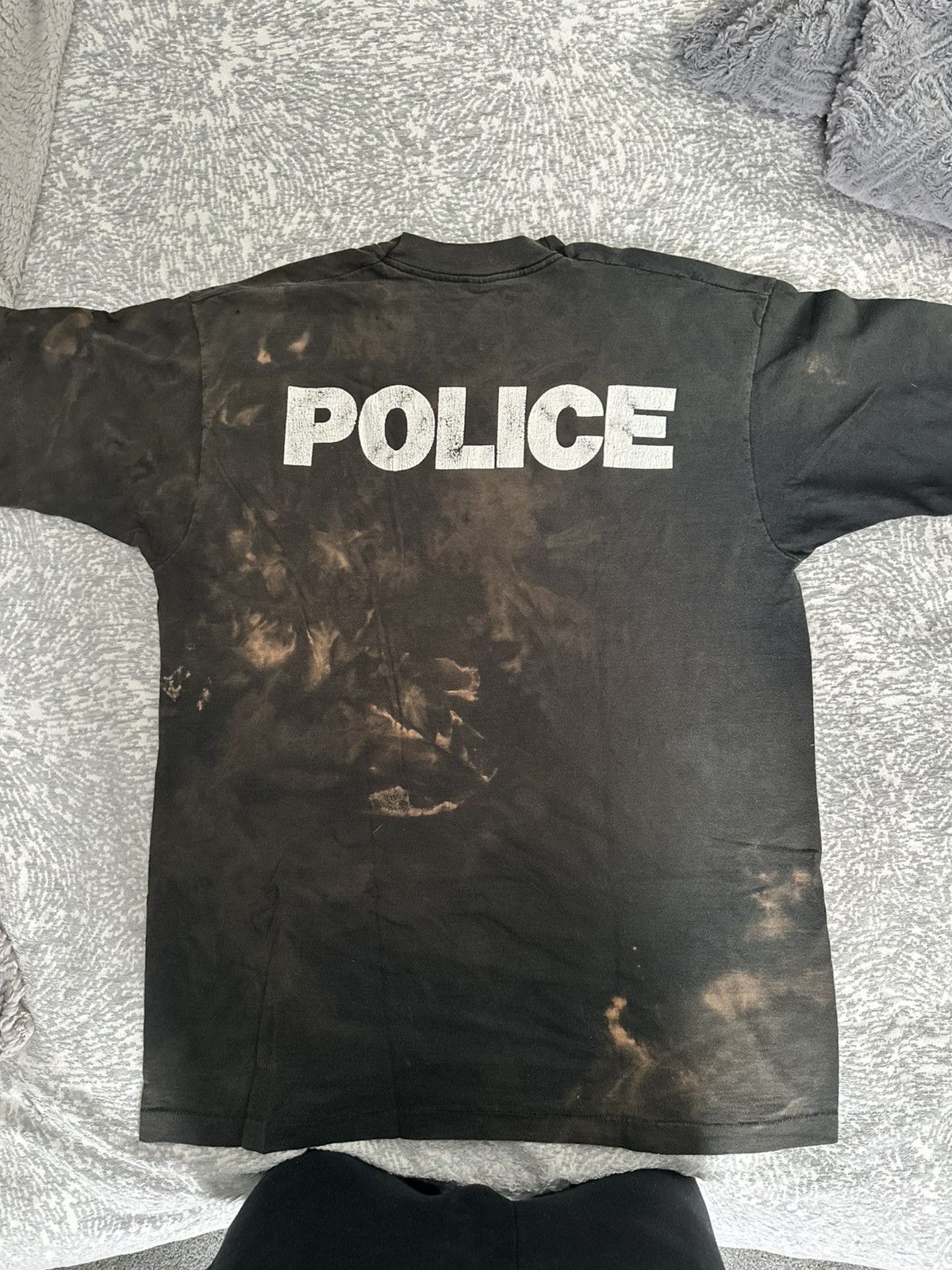 Vintage 1990’s Pearl Jam x NWA Vintage Bleached Tshirt Size US XL / EU 56 / 4 - 2 Thumbnail