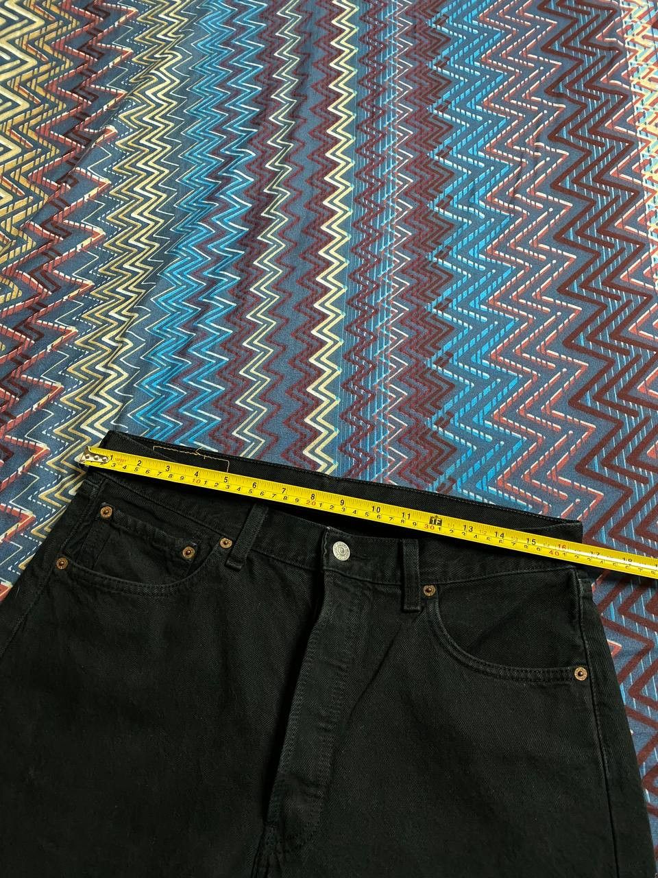 Levi's Denim pants black Levi's 501 vintage jeans W34 Y2K Size US 34 / EU 50 - 15 Thumbnail