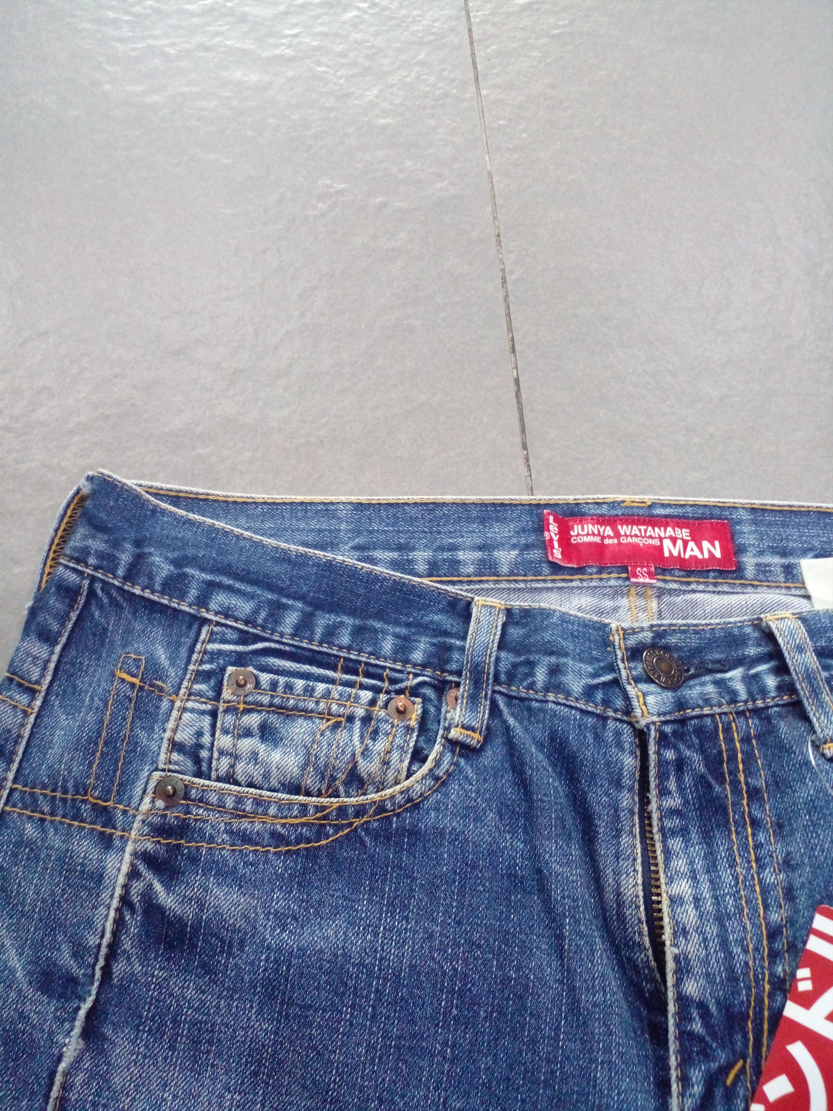 Comme des Garcons × Junya Watanabe × Levi's LEVIS x Junya Watanabe Comme des Garcons Double Knees Jeans Size US 34 / EU 50 - 5 Thumbnail