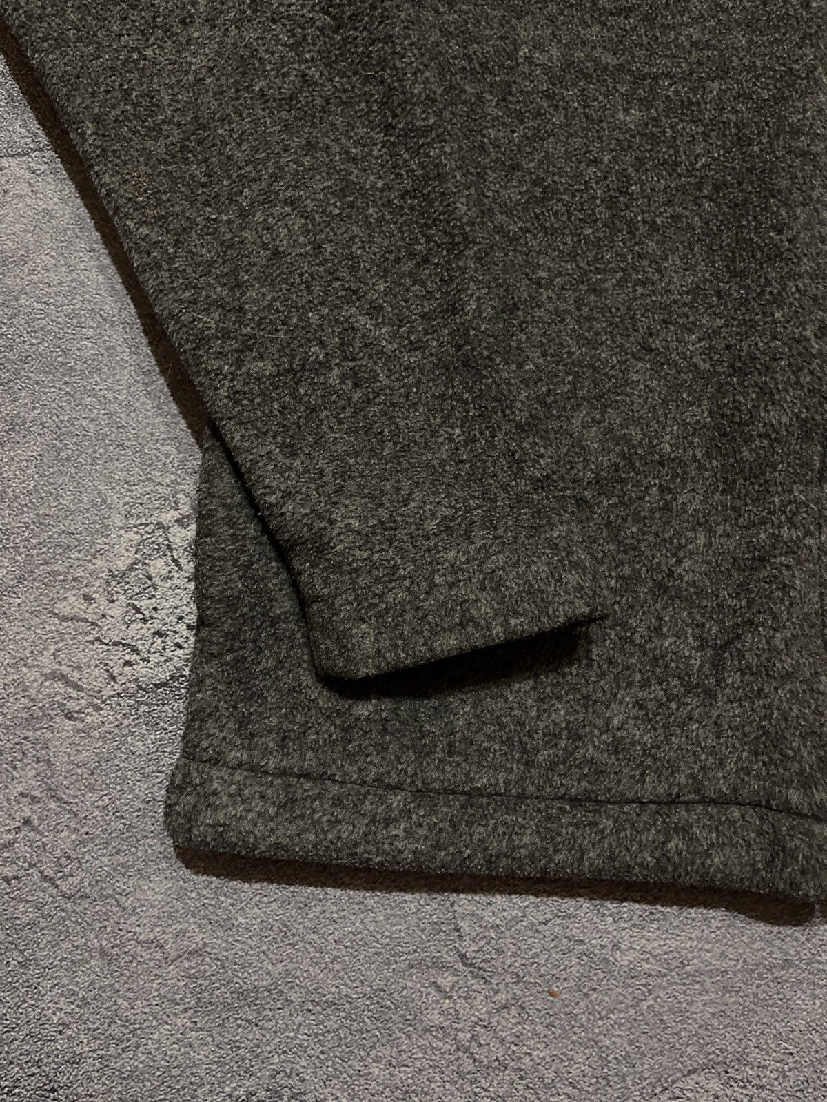 Nike × Vintage 90s Vintage Nike Fleece Mini Zip Retro Sweatshirt Swoosh Log Size US M / EU 48-50 / 2 - 4 Thumbnail