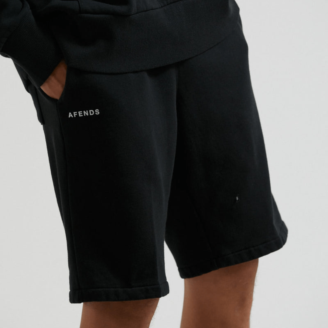 Afends Sample NWT Afends - Razor - Unisex Organic Sweat Shorts - M Size US 32 / EU 48 - 13 Thumbnail