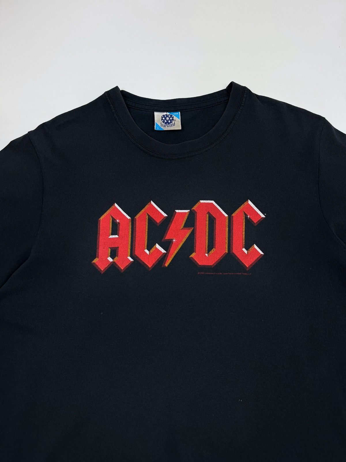 Band Tees Distressed 2003 Vintage AC DC Graphic T-Shirt Size US L / EU 52-54 / 3 - 4 Thumbnail