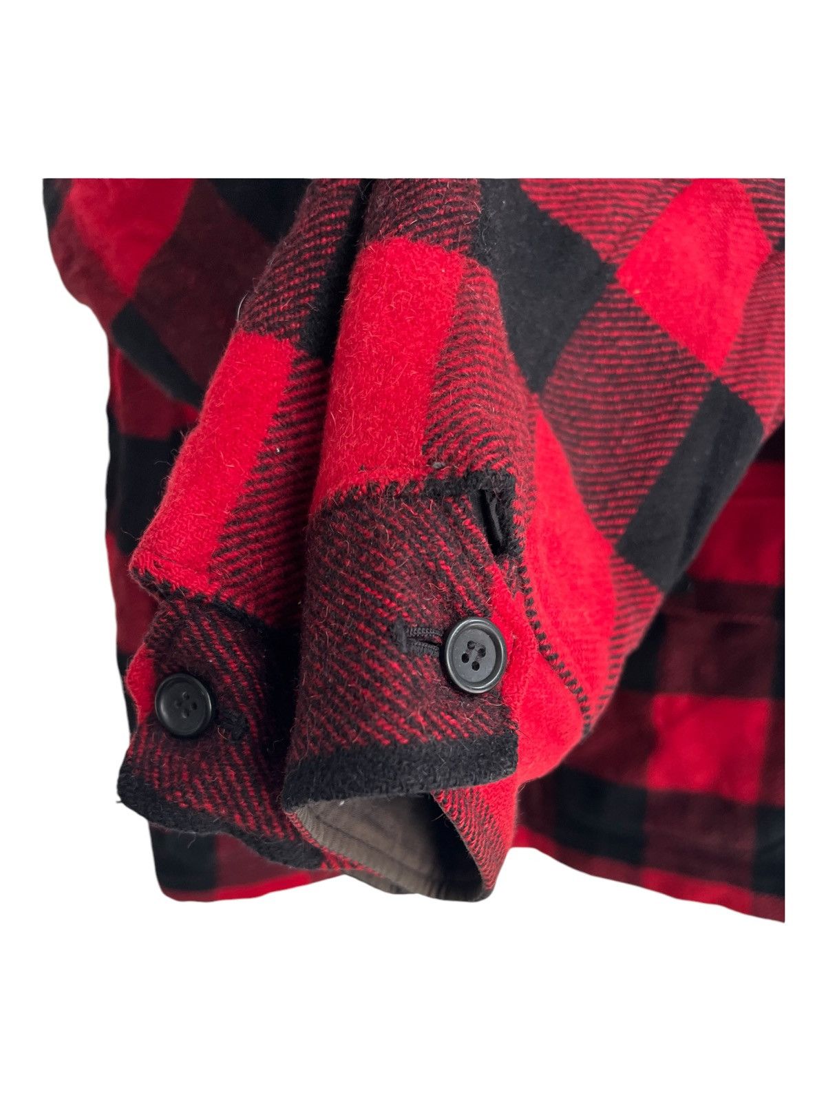Filson × Pendleton × Woolrich Woolen Mills Vintage Buffalo Check Mackinaw Hunting Wool Jacket Woolrich Size US L / EU 52-54 / 3 - 6 Thumbnail