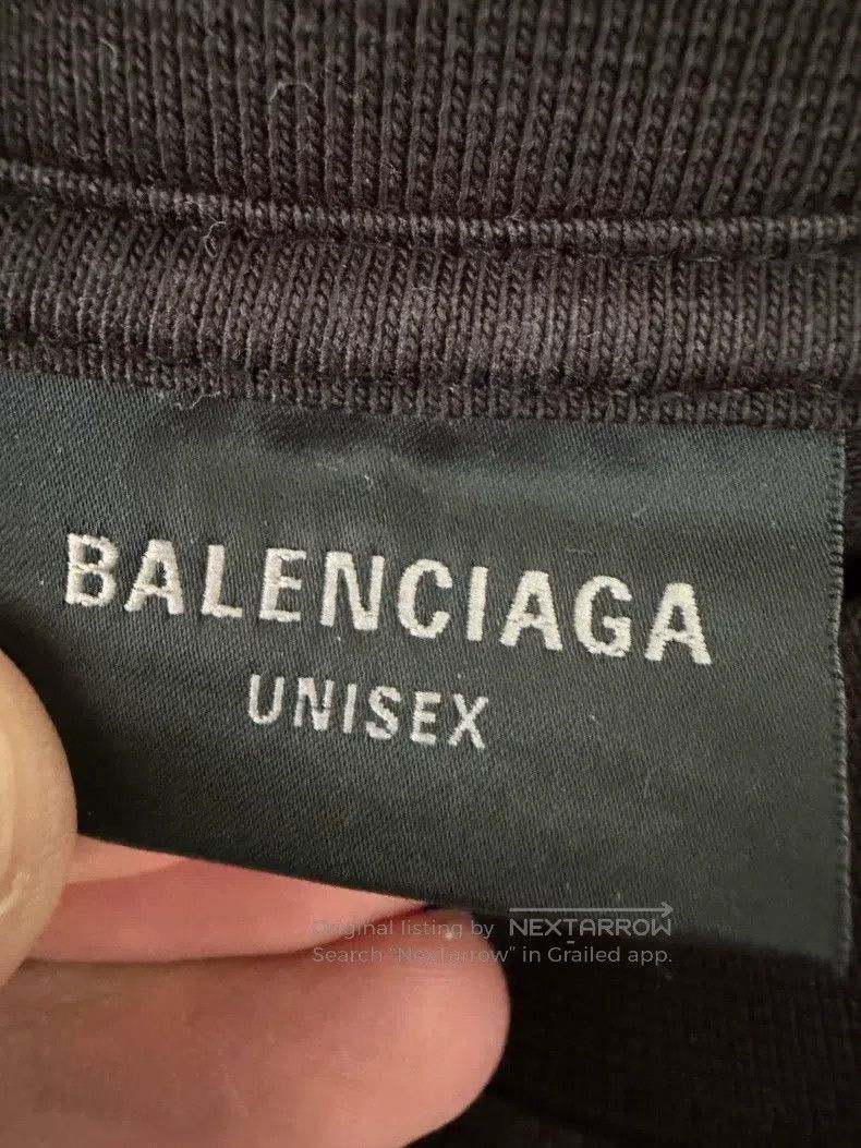 Balenciaga Balenciaga Reflective Logo Short Sleeve T-Shirt Size US M / EU 48-50 / 2 - 3 Thumbnail