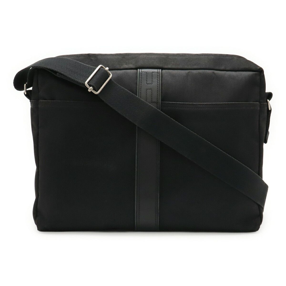 Hermes Hermes Hermes Acapulco MM Nylon Leather Shoulder Bag Leather Crossbody Bag DUTY FREE for USA Size ONE SIZE - 1 Thumbnail