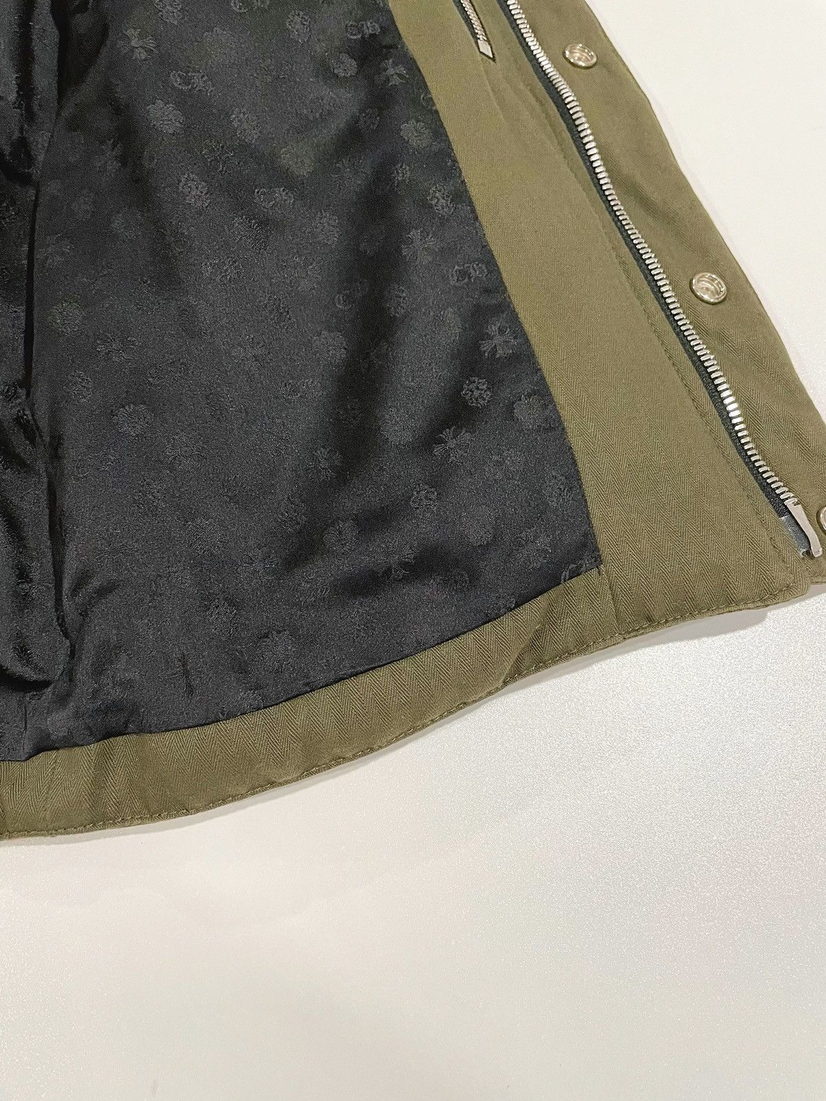 Chrome Hearts Chrome Hearts CH military green down vest Size US M / EU 48-50 / 2 - 4 Thumbnail