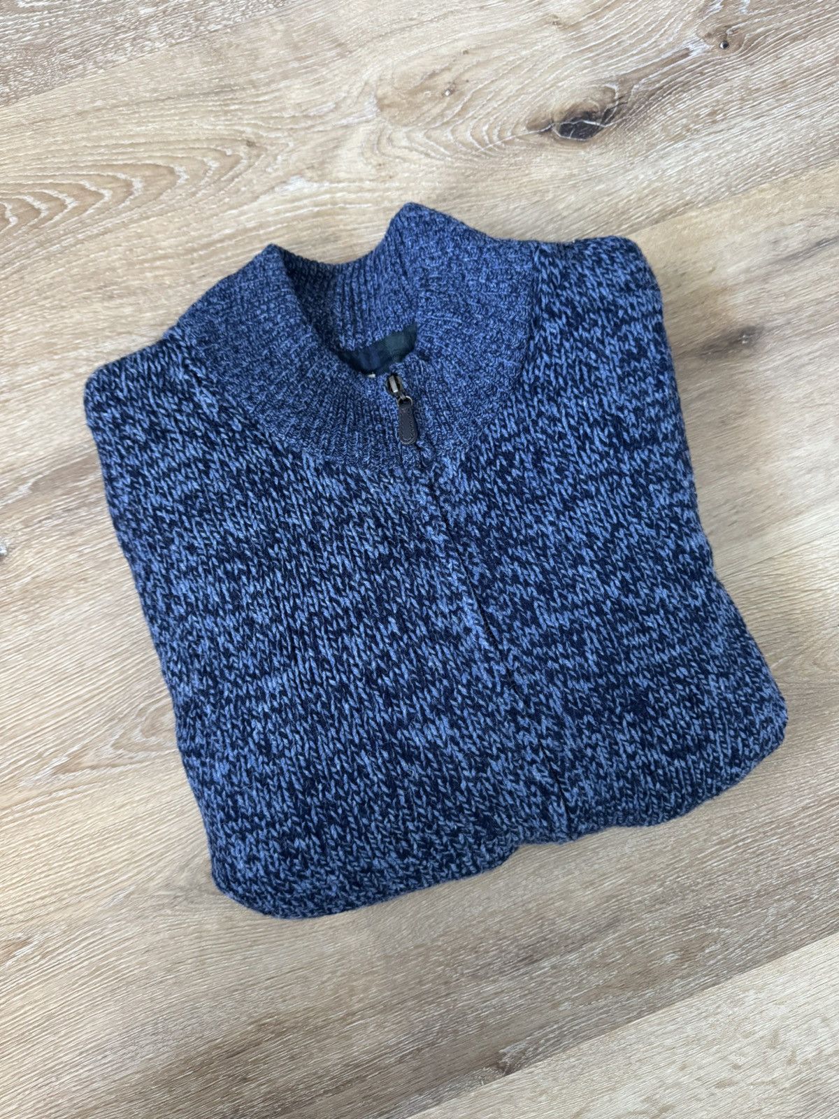 L.L. Bean L.L. Bean Gevoerd Wollen Vest Blauw XL Size US XL / EU 56 / 4 - 1 Thumbnail