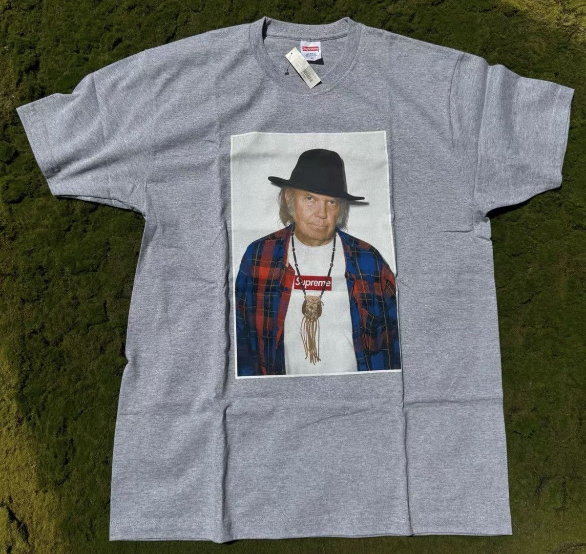 Supreme SS 2015 Neil Young Tee Navy S-XL ネイビー 送料無料 Supreme シュプリーム 15SS Neil Young Tee ニール ヤング 半袖