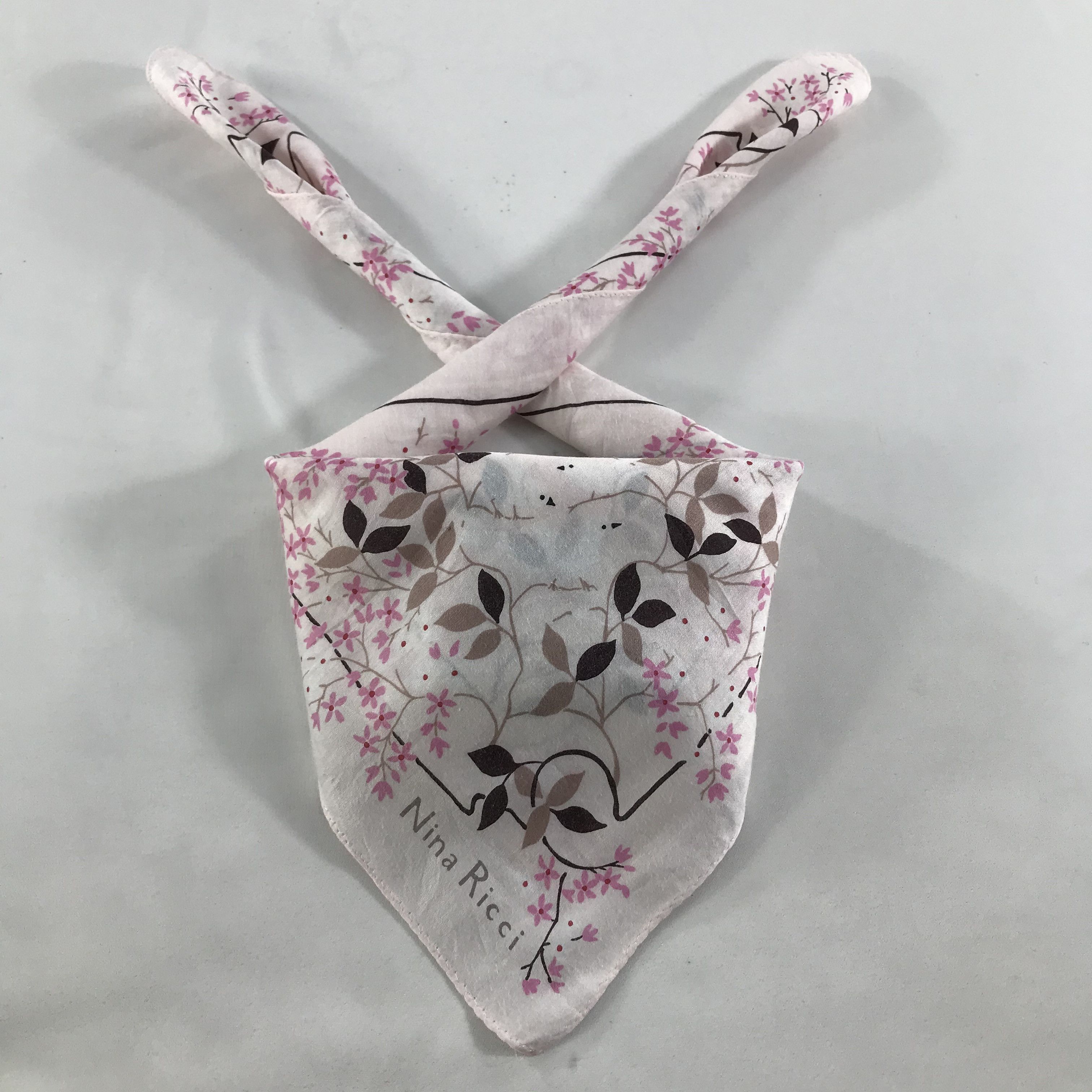 Nina Ricci × Vintage Nina Ricci Bandana / Handkerchief / Neckerchief - S1210 Size ONE SIZE - 3 Thumbnail
