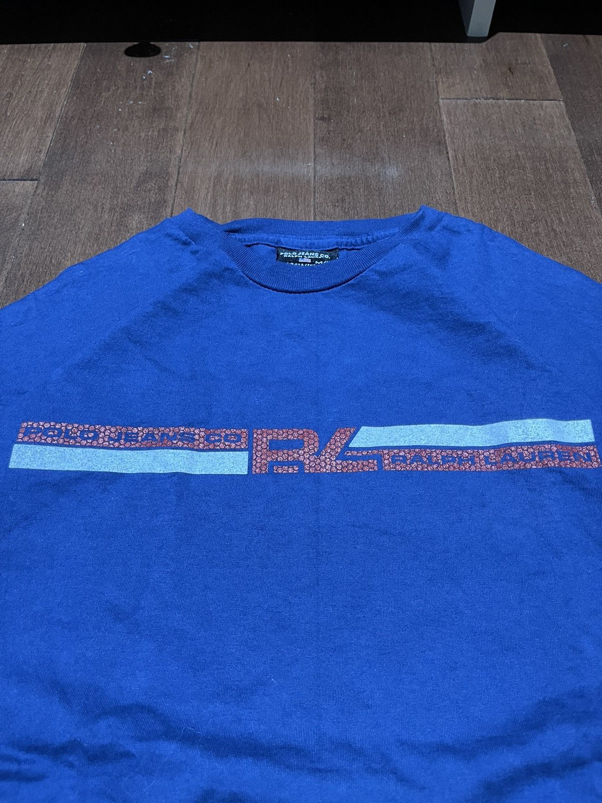 Polo Ralph Lauren Vintage Polo Jeans Ralph Lauren T Shirt Size US M / EU 48-50 / 2 - 2 Thumbnail