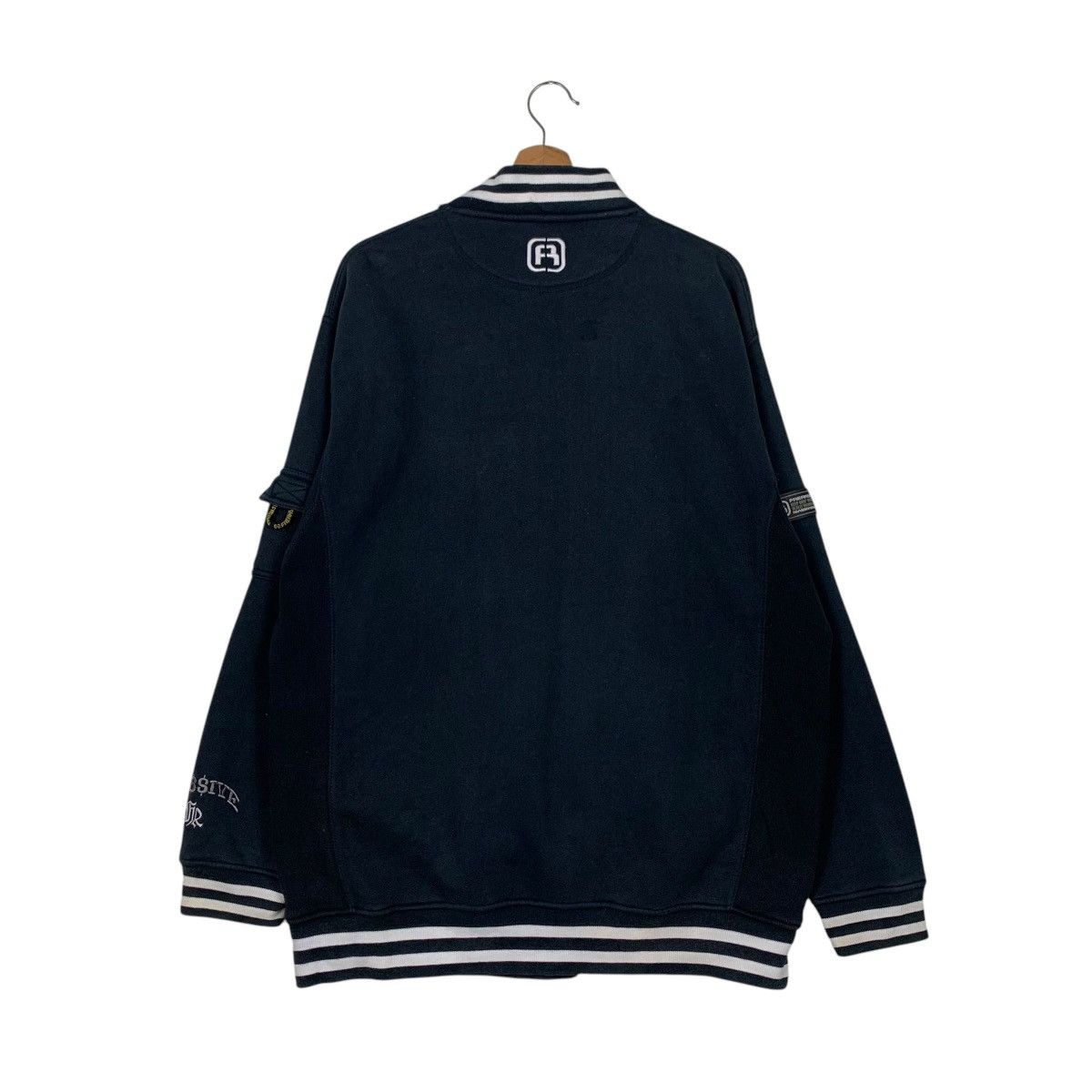 Japanese Brand FREAKY Spellout Big Logo Varsity Jacket #2064-C90 Size US L / EU 52-54 / 3 - 7 Thumbnail