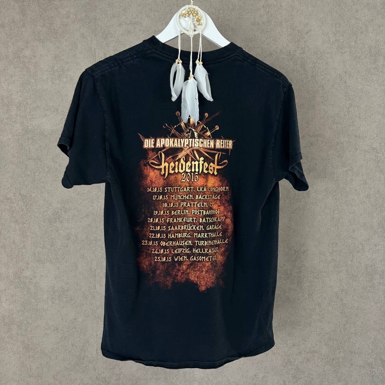 Band Tees × Vintage Vintage Die Apokalyptischen Reiter T-shirts Big Logo 00s Size US M / EU 48-50 / 2 - 2 Thumbnail