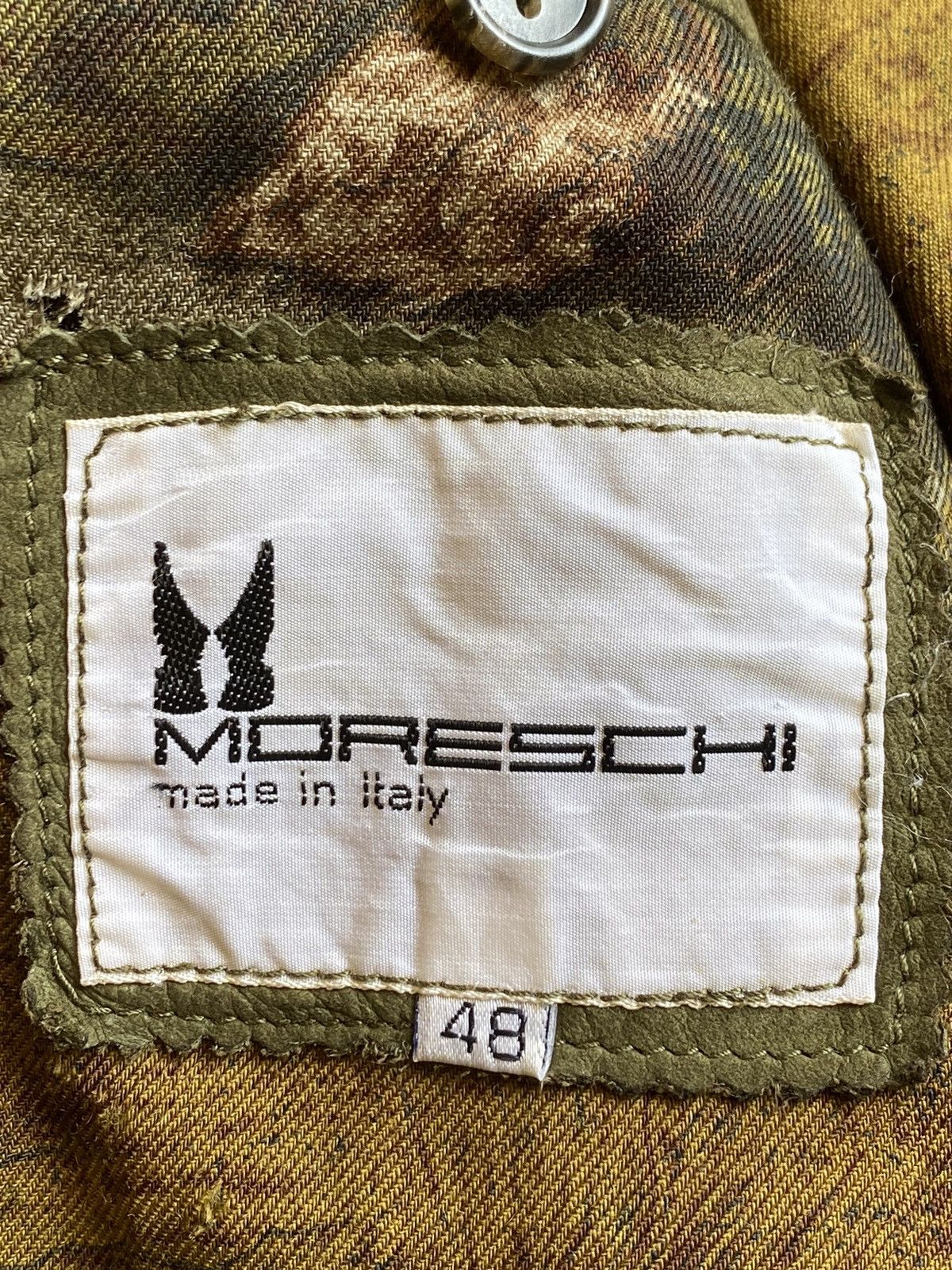 20471120 × Moreschi Moreschi Leather Jacket Size US M / EU 48-50 / 2 - 17 Thumbnail