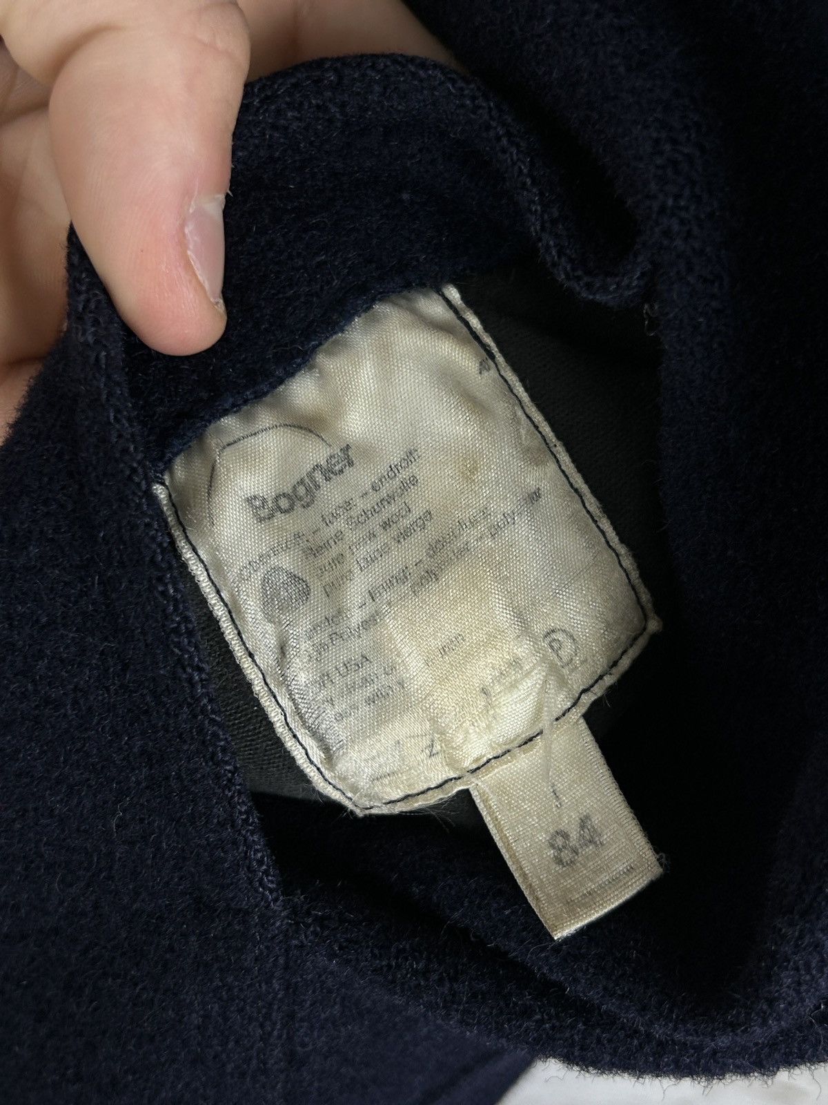 Bogner × Vintage Women’s Vintage Bogner wool trench coat luxury poncho rare Size XL / US 12-14 / IT 48-50 - 11 Thumbnail