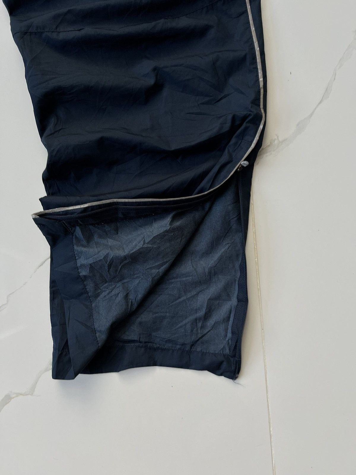 Nike × Vintage 90’s NIKE SWOOSH LOGO BAGGY Y2K TRACK PANTS GORPCORE Size US 34 / EU 50 - 4 Thumbnail