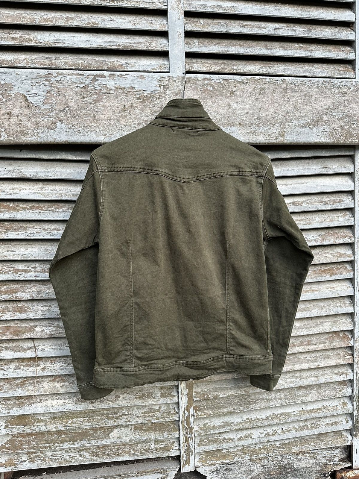 Japanese Brand 👹Grancisco X Cordura Detroit Style Military Green Jacket Size US S / EU 44-46 / 1 - 11 Thumbnail