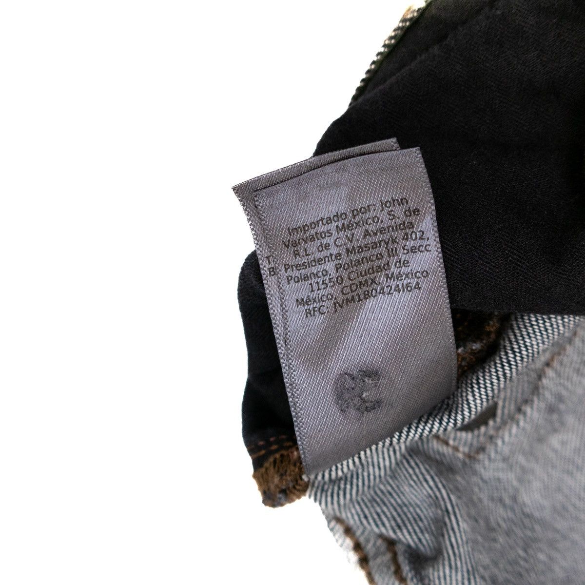 John Varvatos John Varvatos Woodward Jeans 31R Grey Skull Rivet Button Fly Size US 31 - 9 Thumbnail