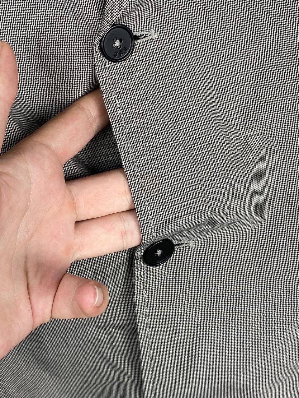 John Varvatos John Varvatos USA Check Cotton Light Blazer Jacket Size US L / EU 52-54 / 3 - 8 Thumbnail