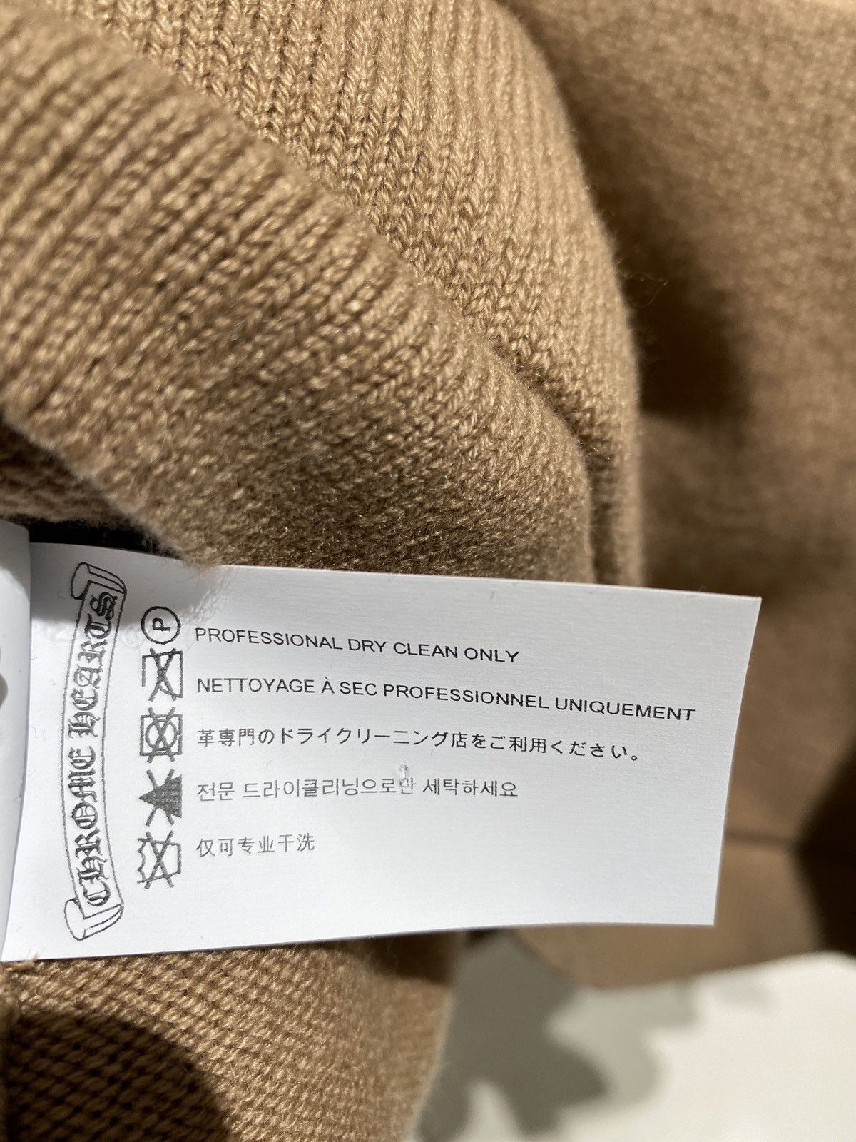 Chrome Hearts Chrome Hearts Triple Cross Embroidery Cashmere Hoodie Size US M / EU 48-50 / 2 - 3 Thumbnail
