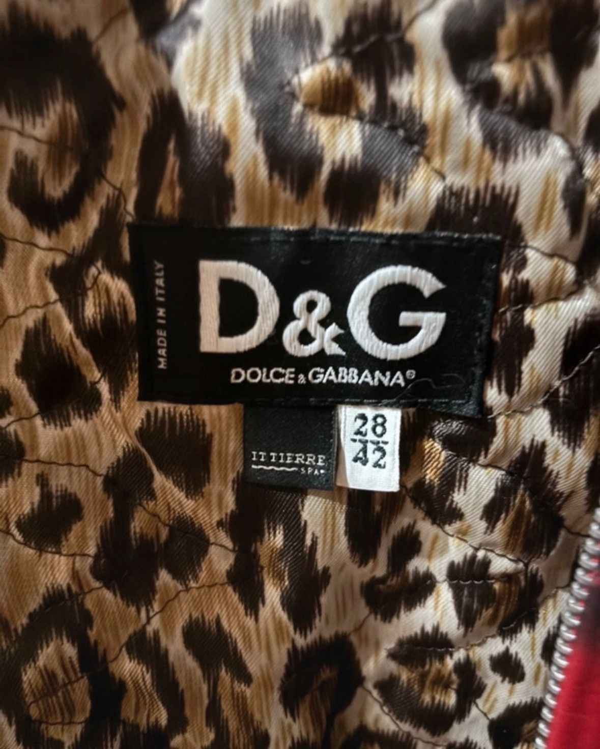 Dolce & Gabbana RUNWAY A/W 2001 LEATHER JACKET Size M / US 6-8 / IT 42-44 - 9 Thumbnail