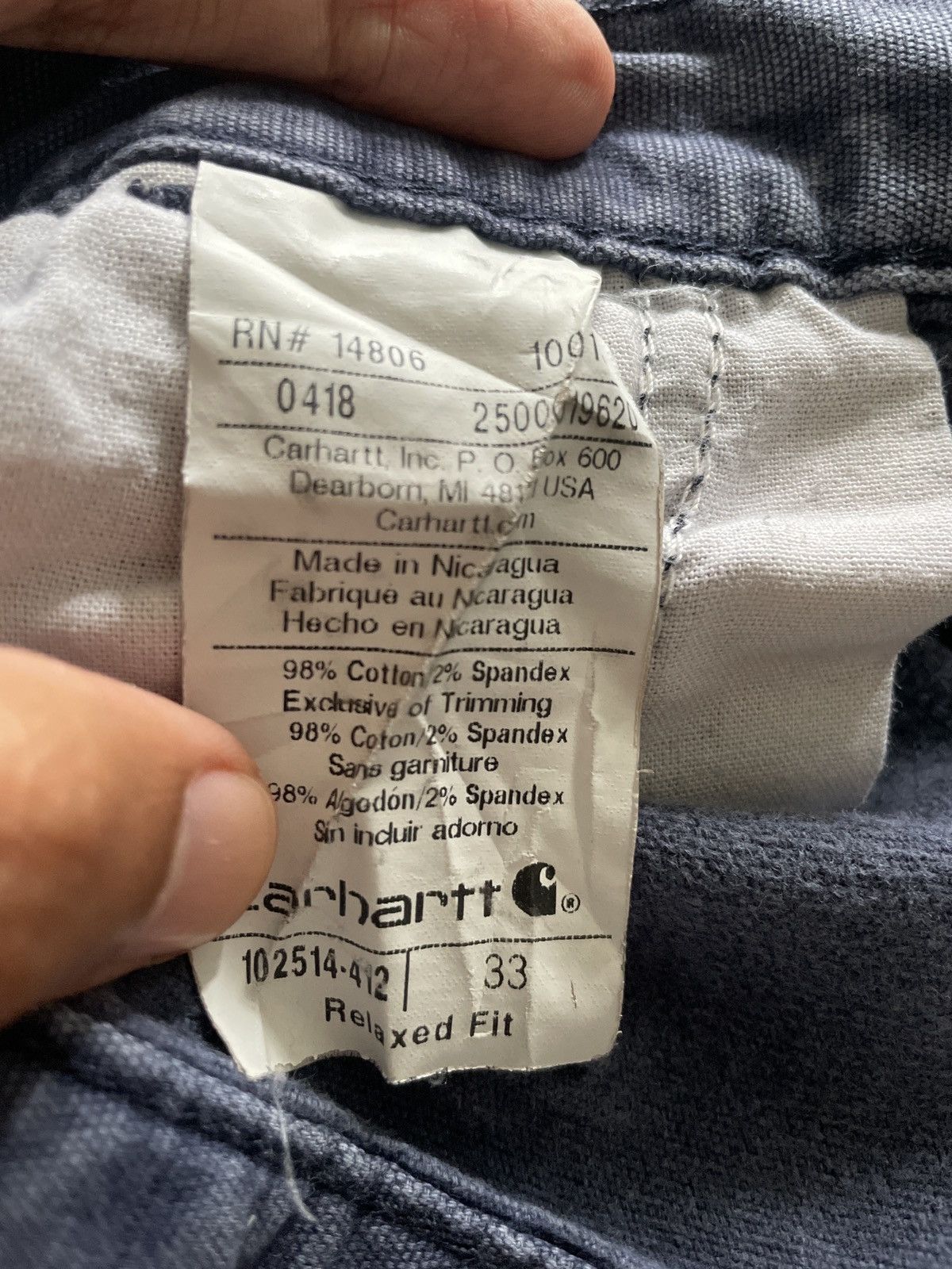 Carhartt Carhartt short pant Size US 33 - 7 Thumbnail