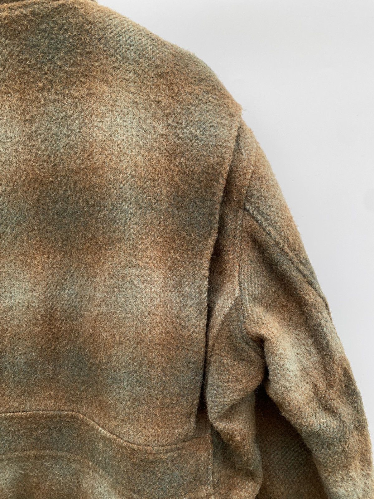 Golden Bear 1980s Melton Wool Tartan Jacket Size US L / EU 52-54 / 3 - 13 Thumbnail