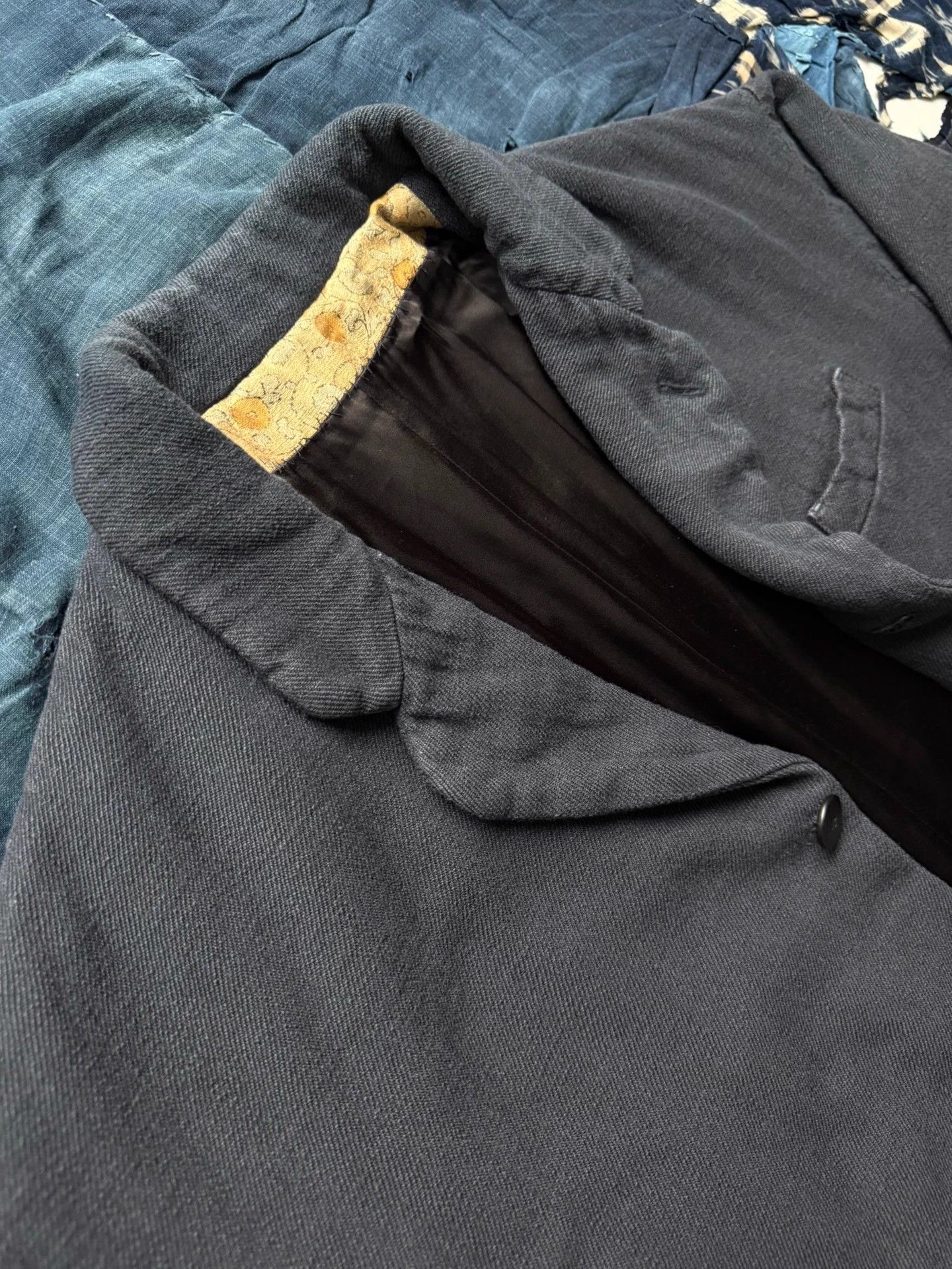 Visvim VISVIM 25AW ICT GALEN WOOL DMGD NAVY 2 wool-linen blazer Size US M / EU 48-50 / 2 - 8 Thumbnail
