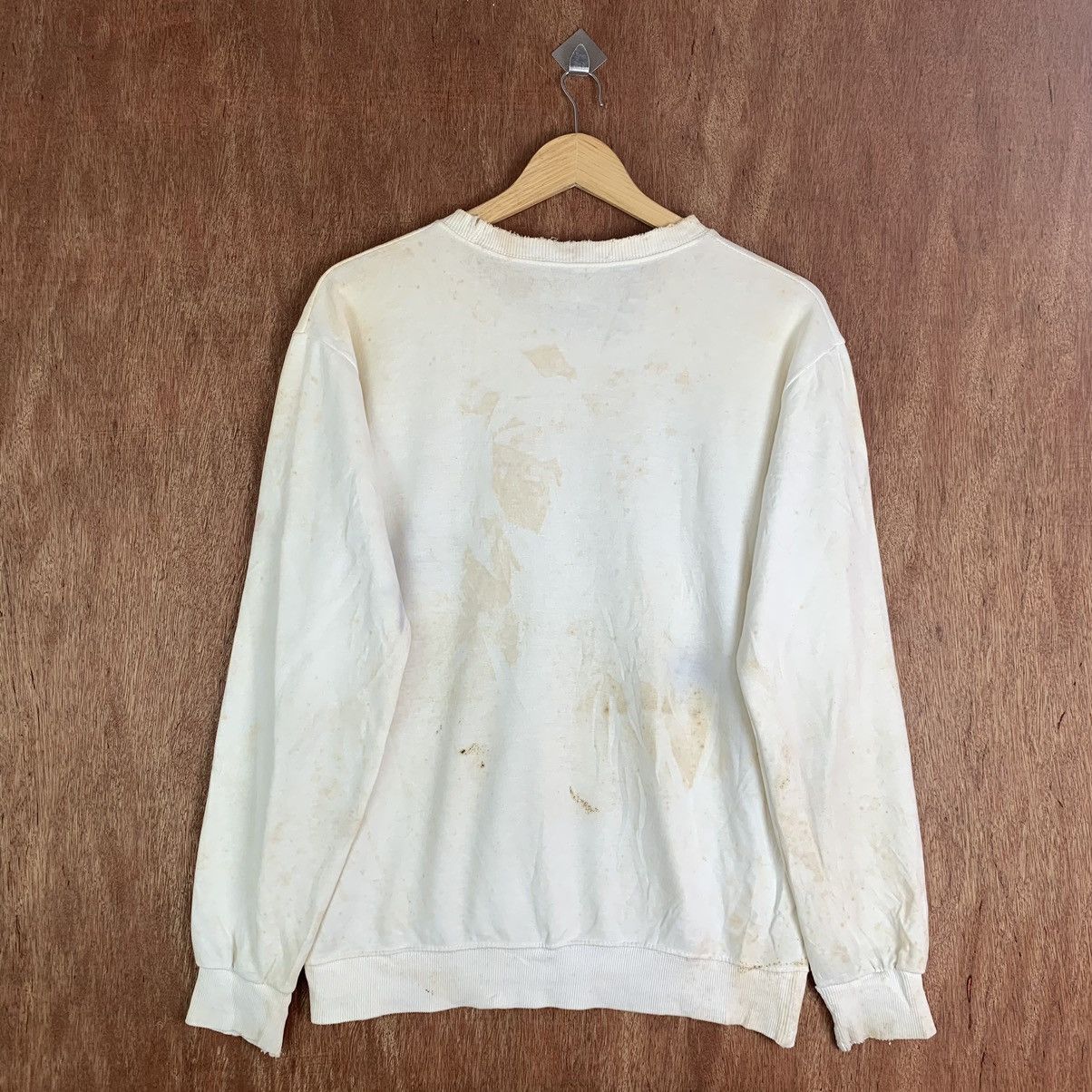 Japanese Brand × Vintage Wolf Distressed Faded sweater (very rare item)#K01570 Size US M / EU 48-50 / 2 - 15 Thumbnail