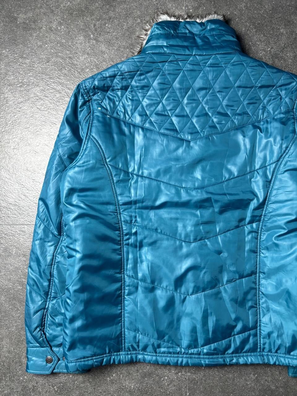 Japanese Brand 2000s Spinach Vkei Fur Warm Padded Bikers Jacket Size US L / EU 52-54 / 3 - 12 Thumbnail
